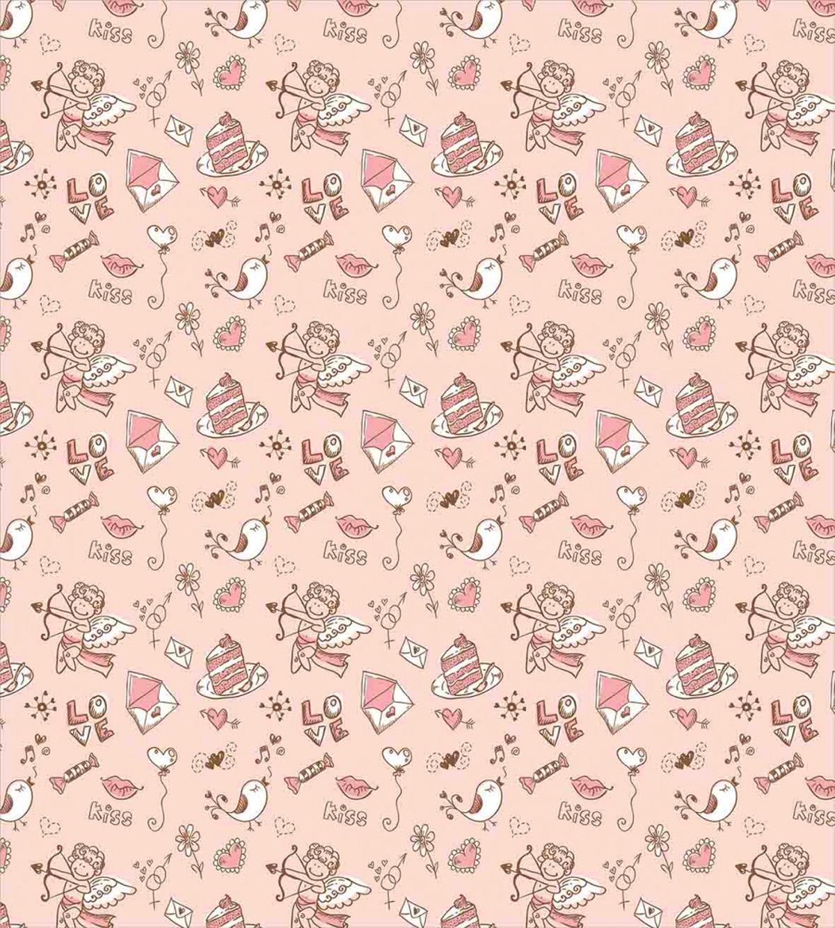 Doodle Cupid Cake Birds — Pattern
