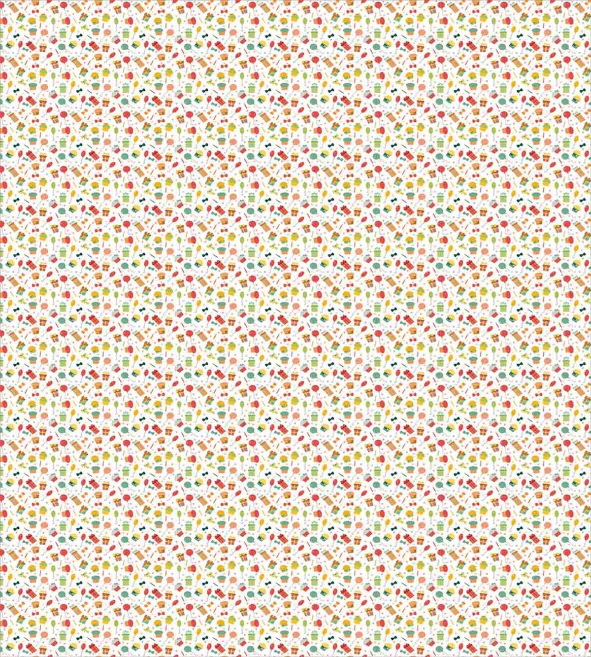Birthday Party Balloons — Pattern