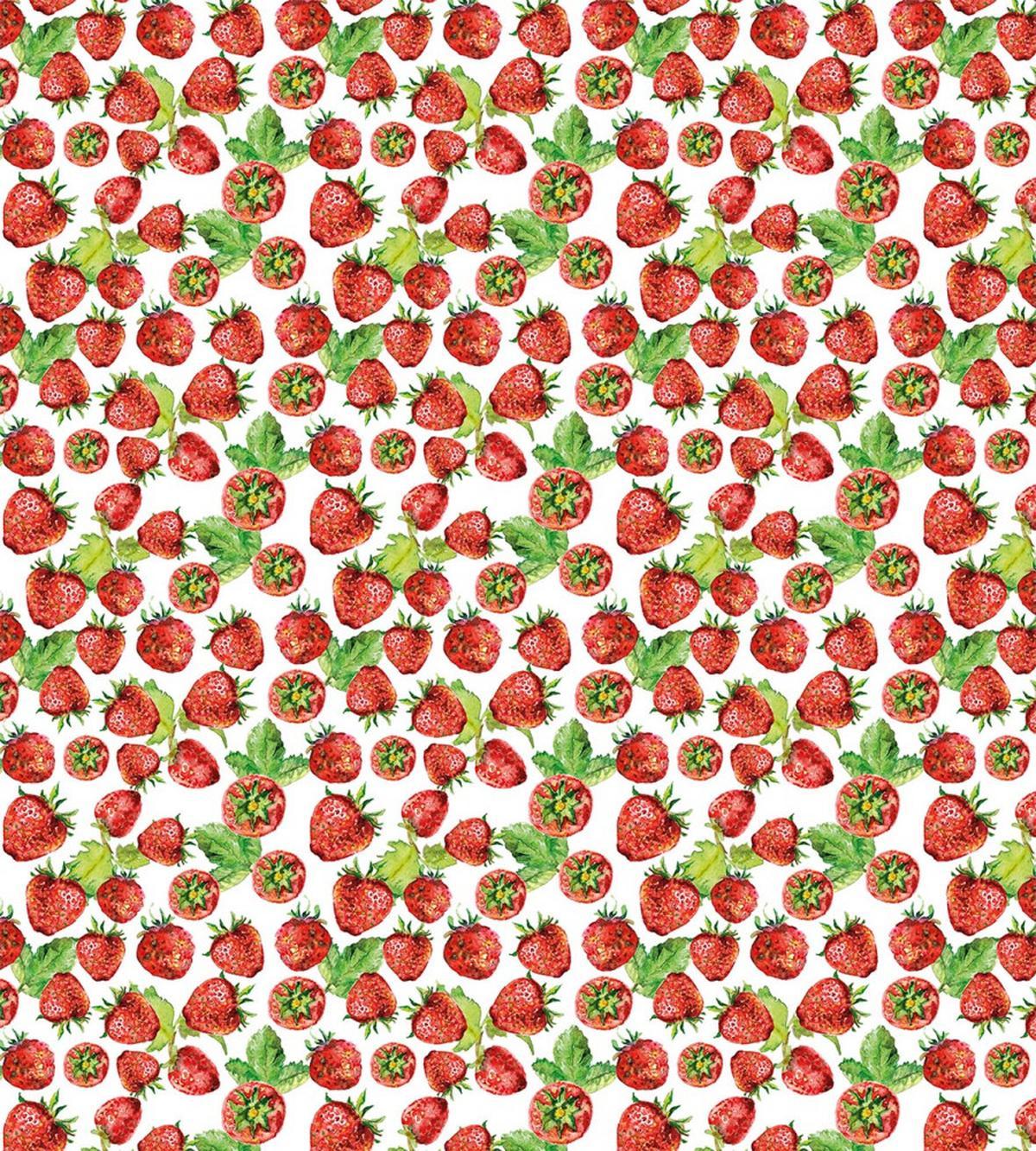 Watercolored Fruits — Pattern