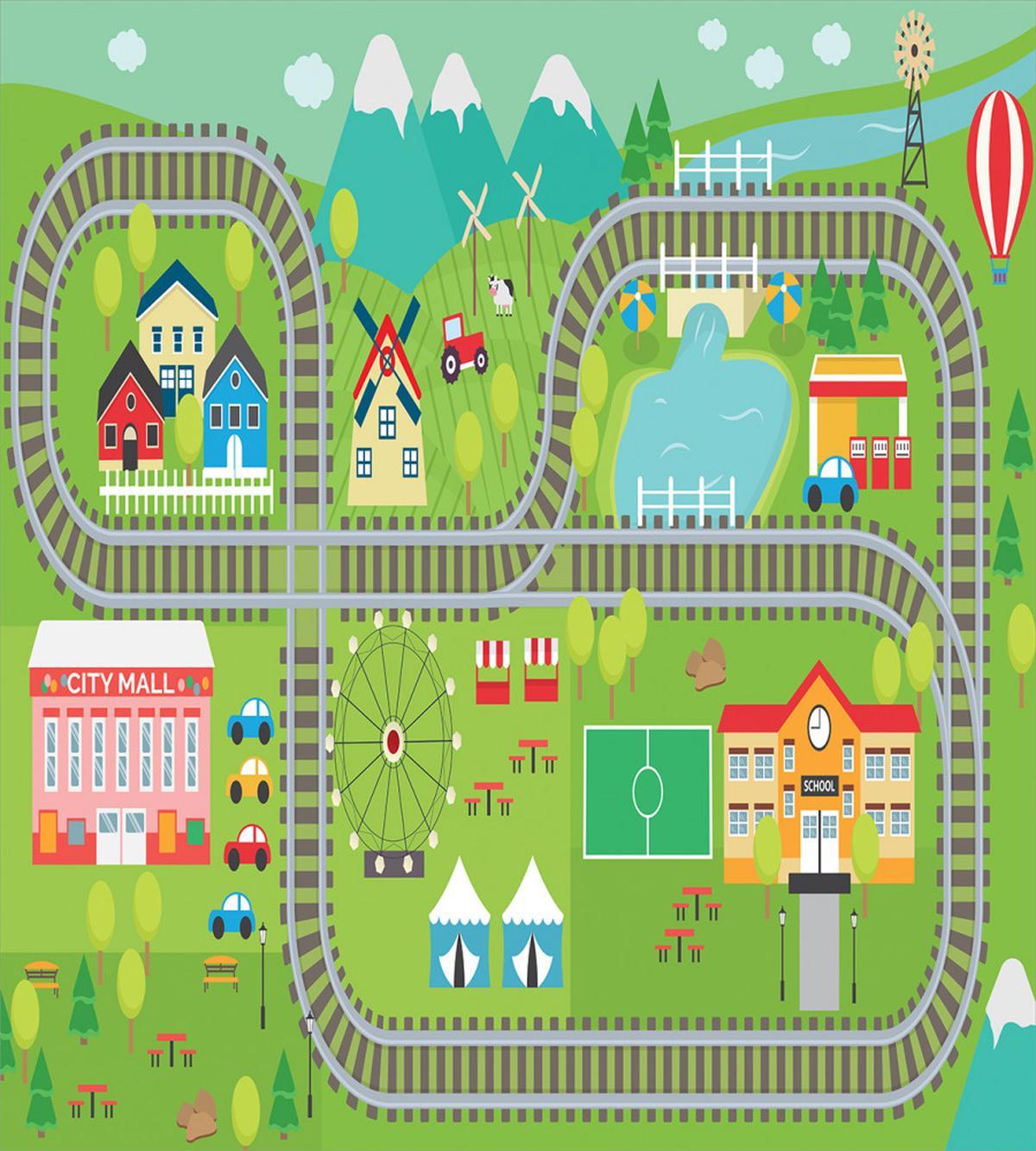 Train Tracks — Pattern
