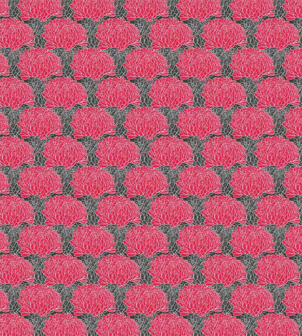 Abstract Peony Flowers — Pattern