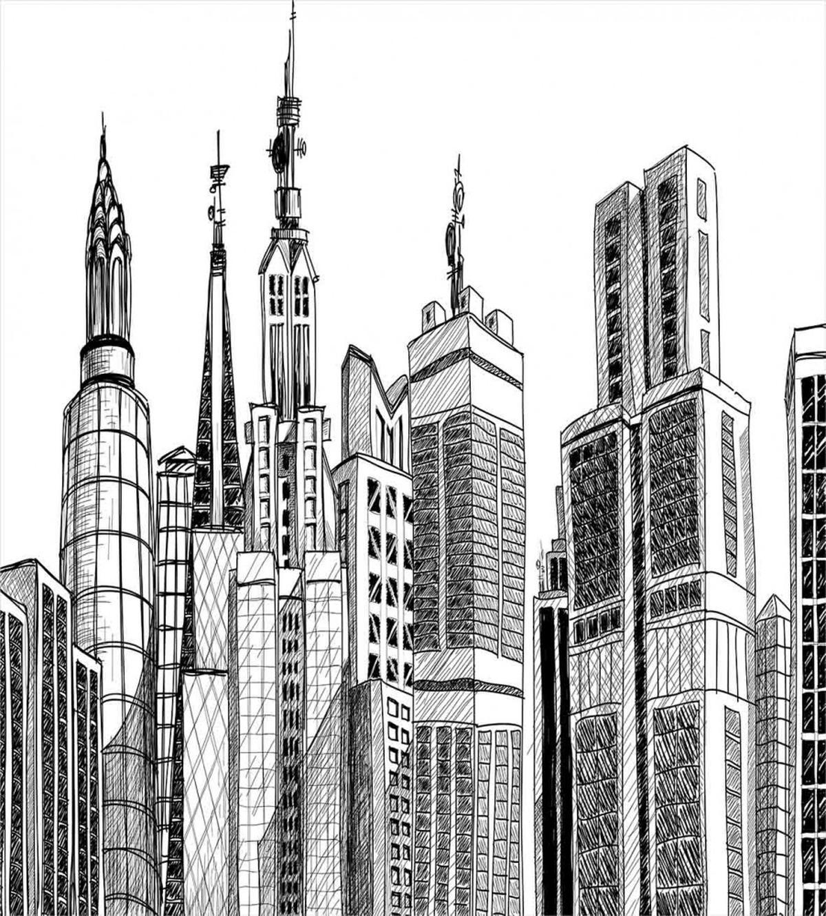 Urban Architecture Art — Pattern