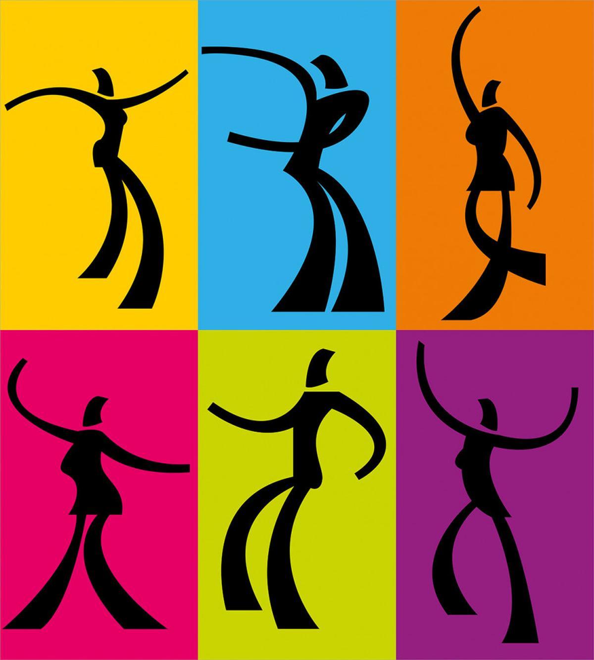 Dancers Colors — Pattern
