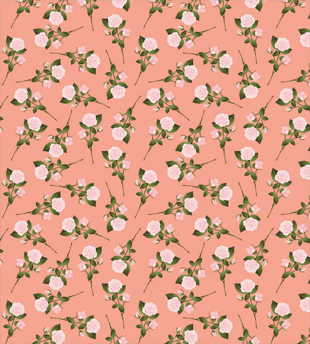 Rose Bouquet Flowers Graphic — Pattern