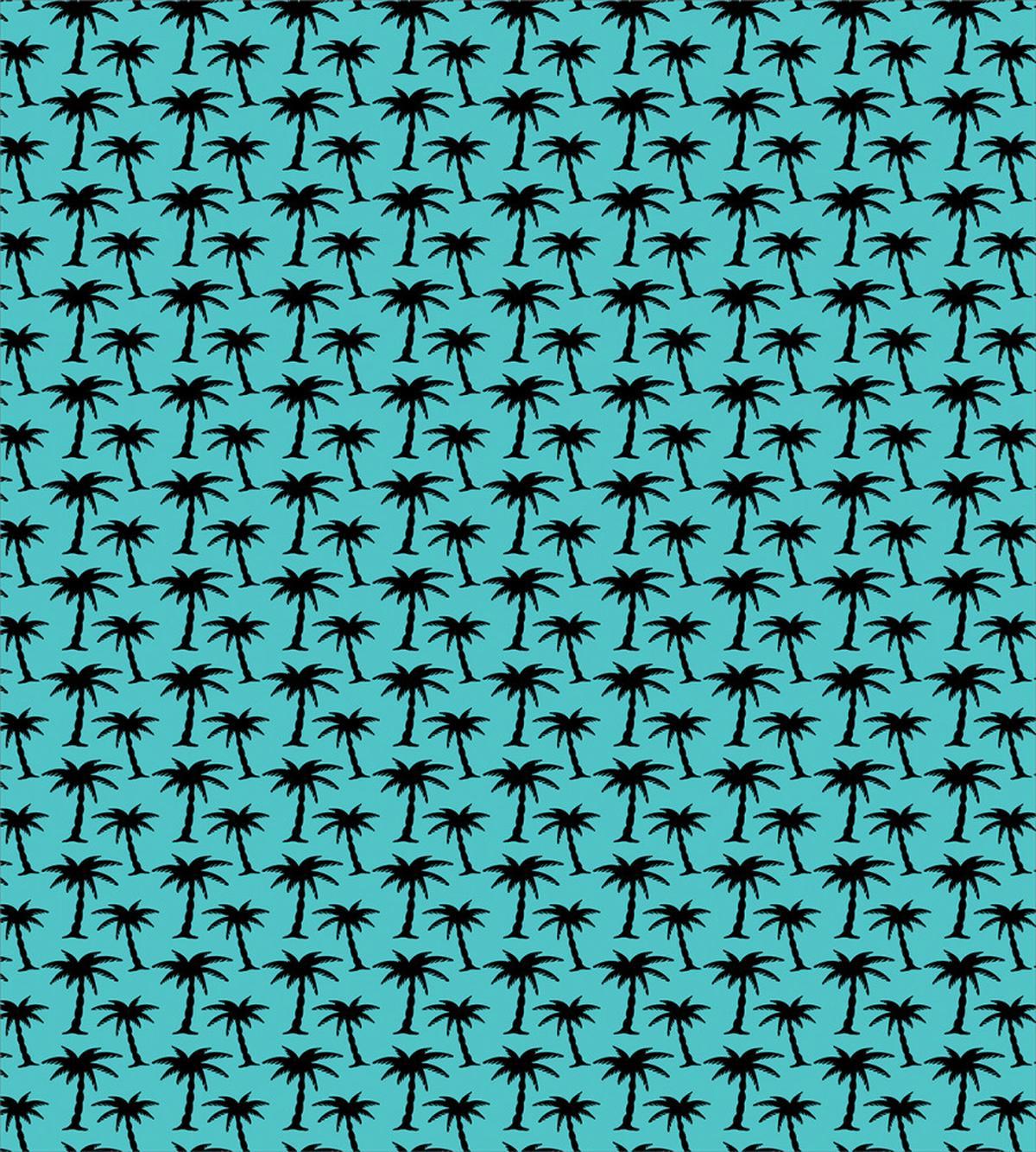Silhouettes on Blue — Pattern