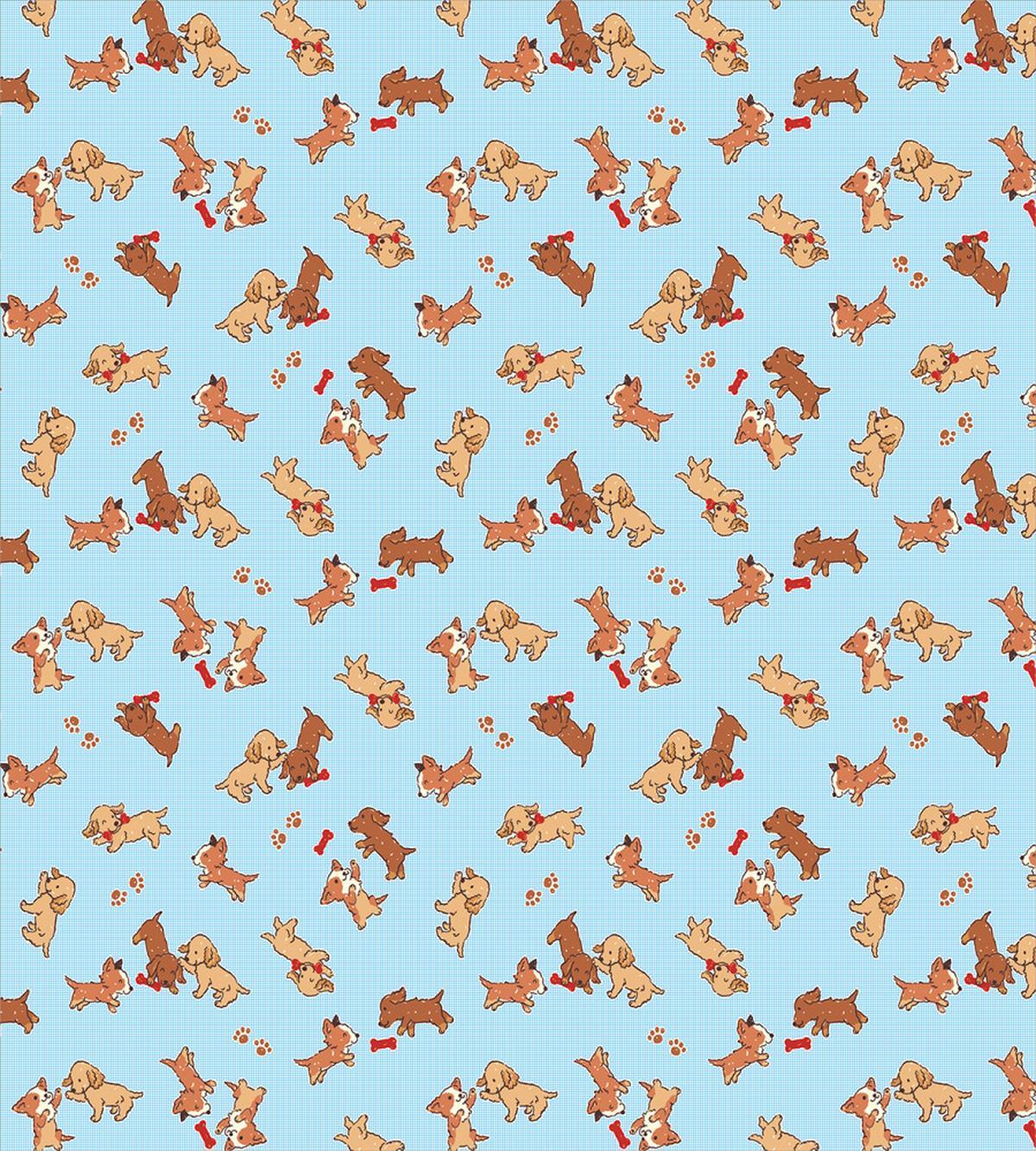 Playful Golden Puppy — Pattern