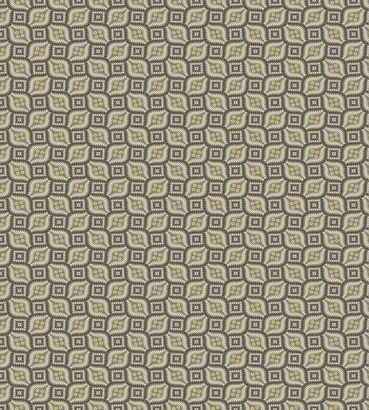 Retro Style Dotted Shapes — Pattern