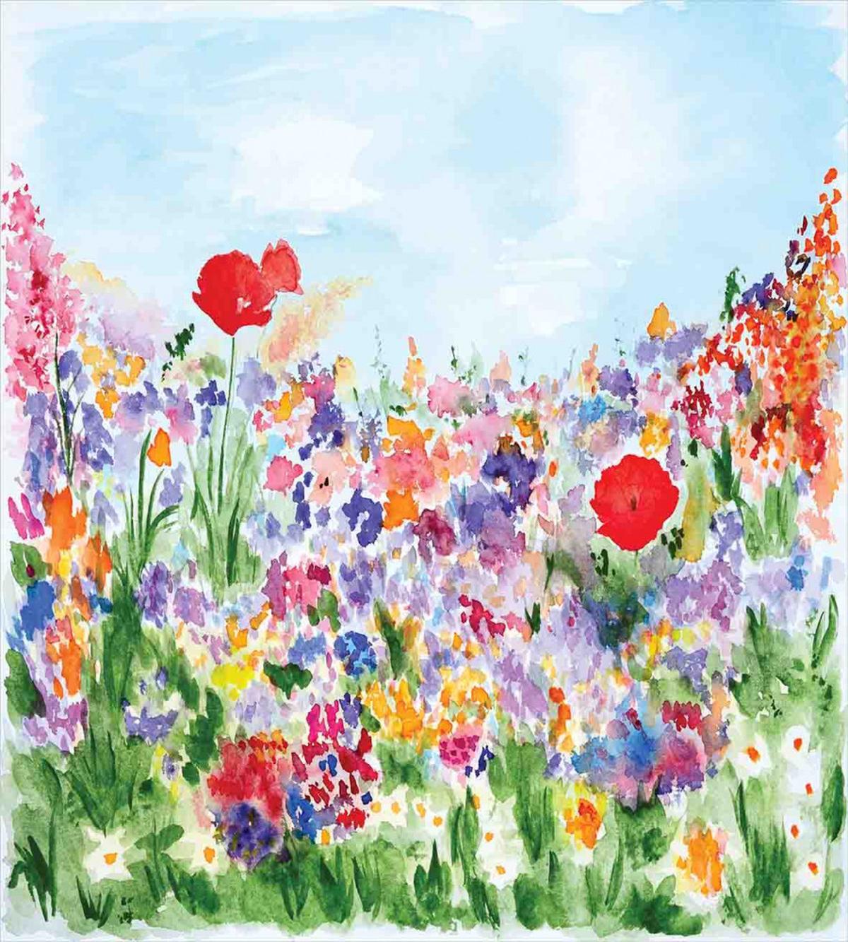 Summer Blooms — Pattern