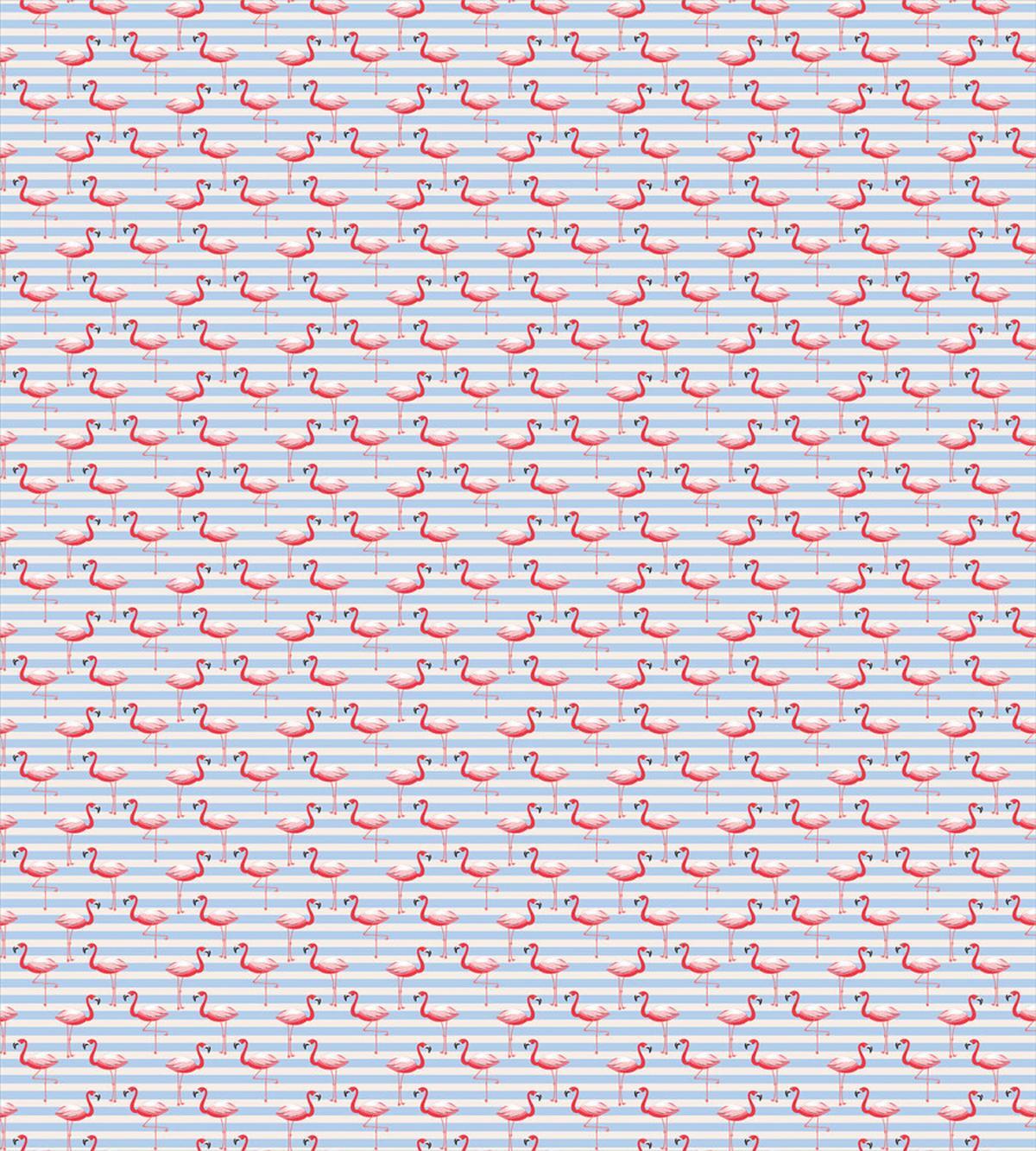 Birds on Marine Stripes — Pattern