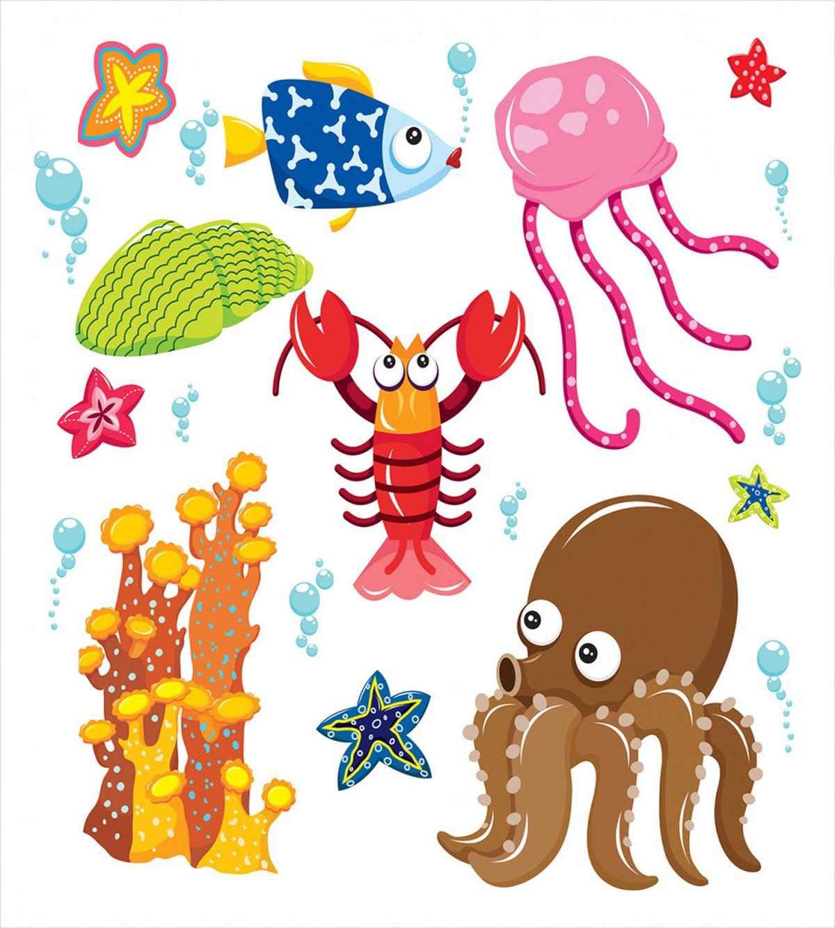Underwater Wildlife Fun — Pattern