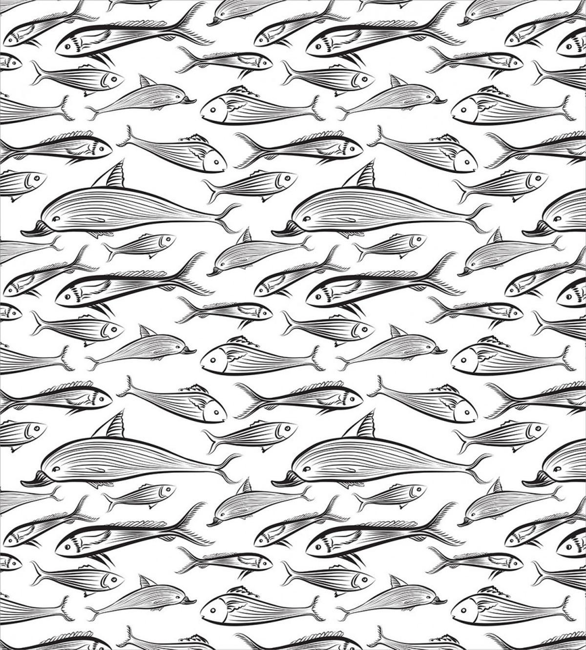 Sketch of Underwater Lives — Pattern