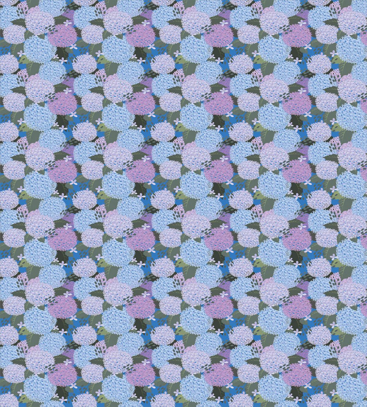 Romantic Vintage Hydrangeas — Pattern