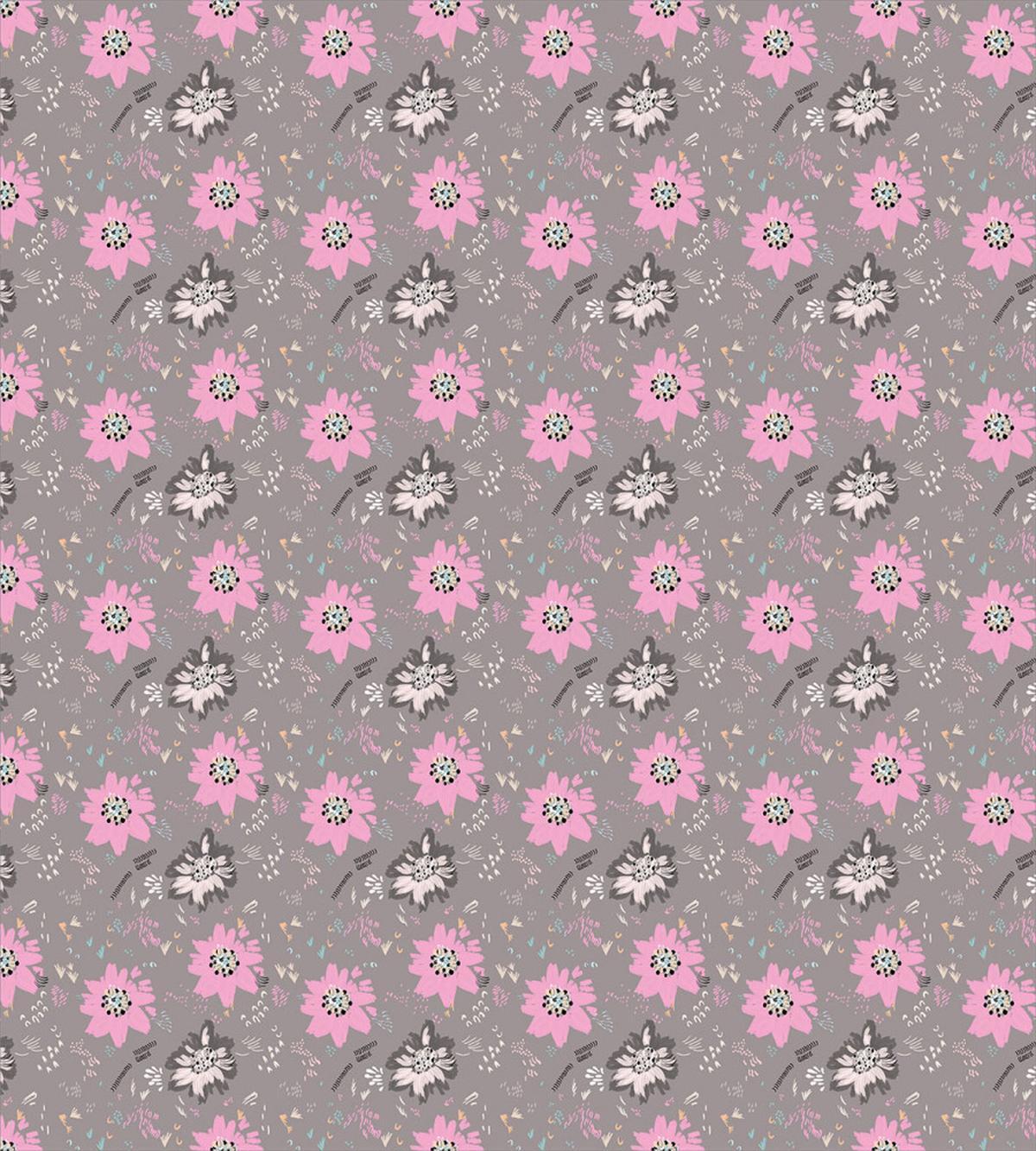 Abstract Blooming Flower — Pattern