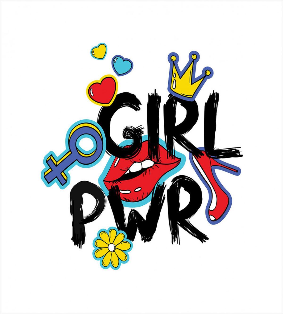 Girl Power with a Crown — Pattern