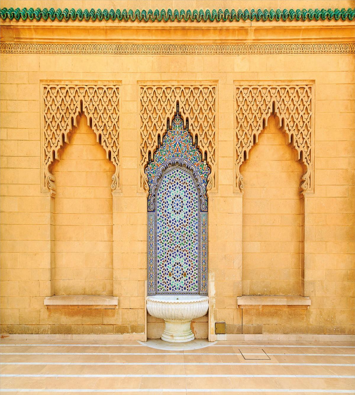 Moroccan Tile Fountain — Pattern