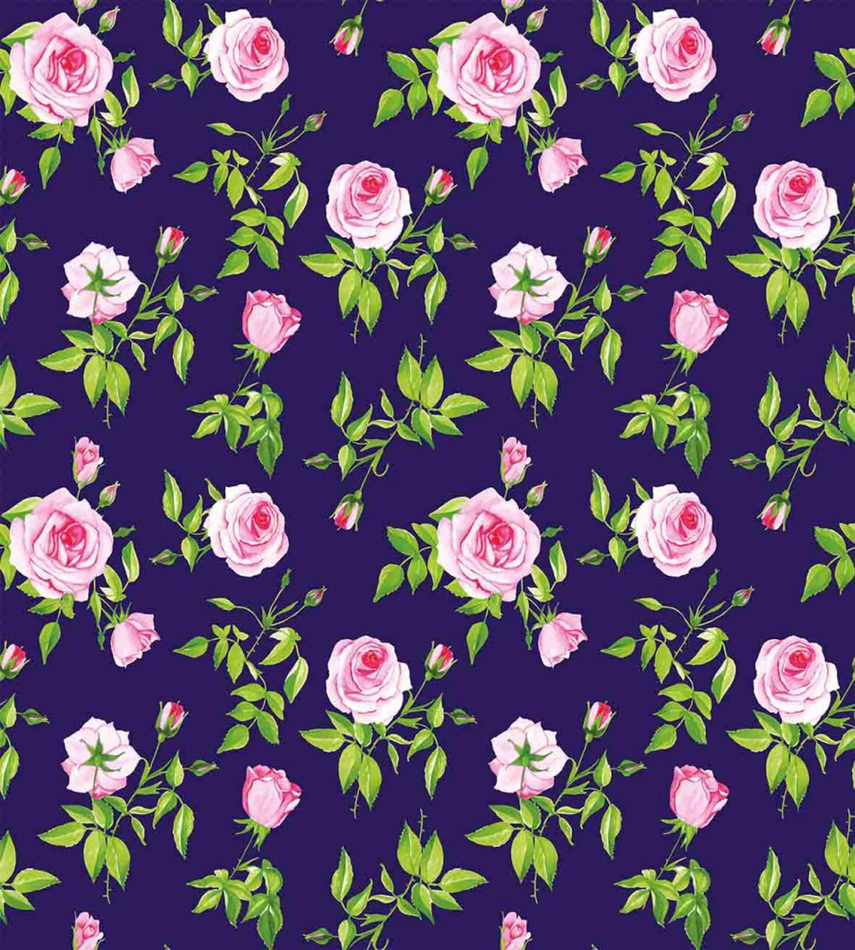 Vintage Roses Buds — Pattern