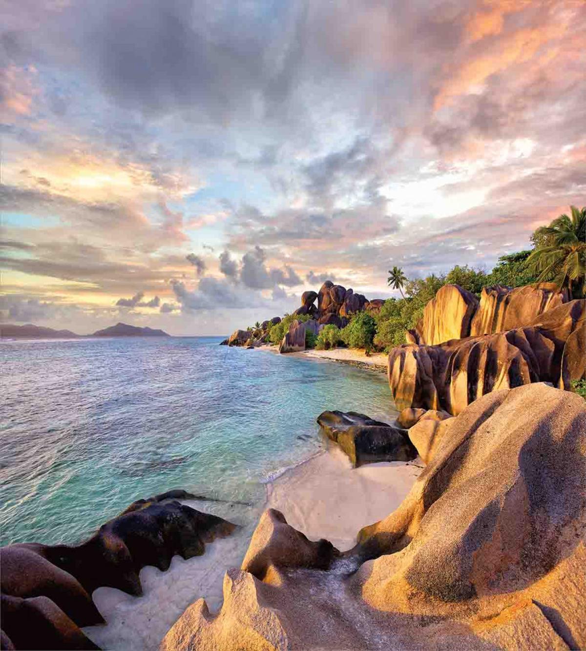 Rock Sandy Beach Island — Pattern