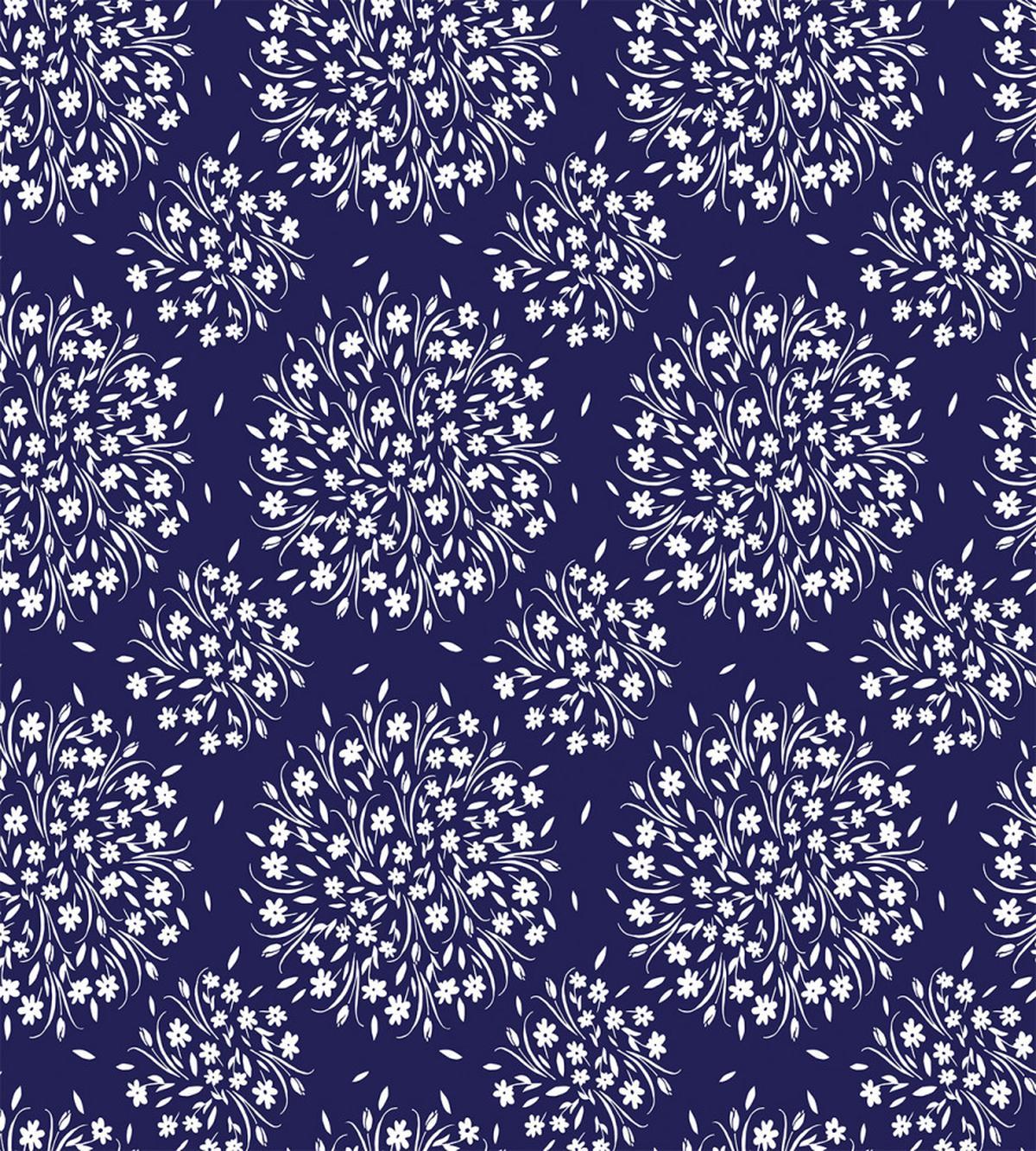 Floral Scroll — Pattern