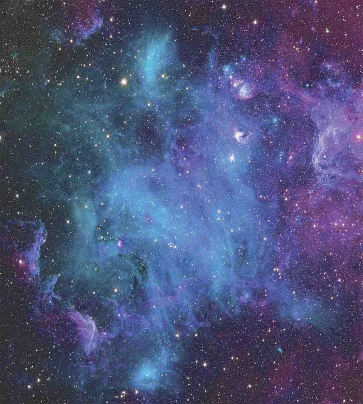 Galaxy Stars in Space — Pattern