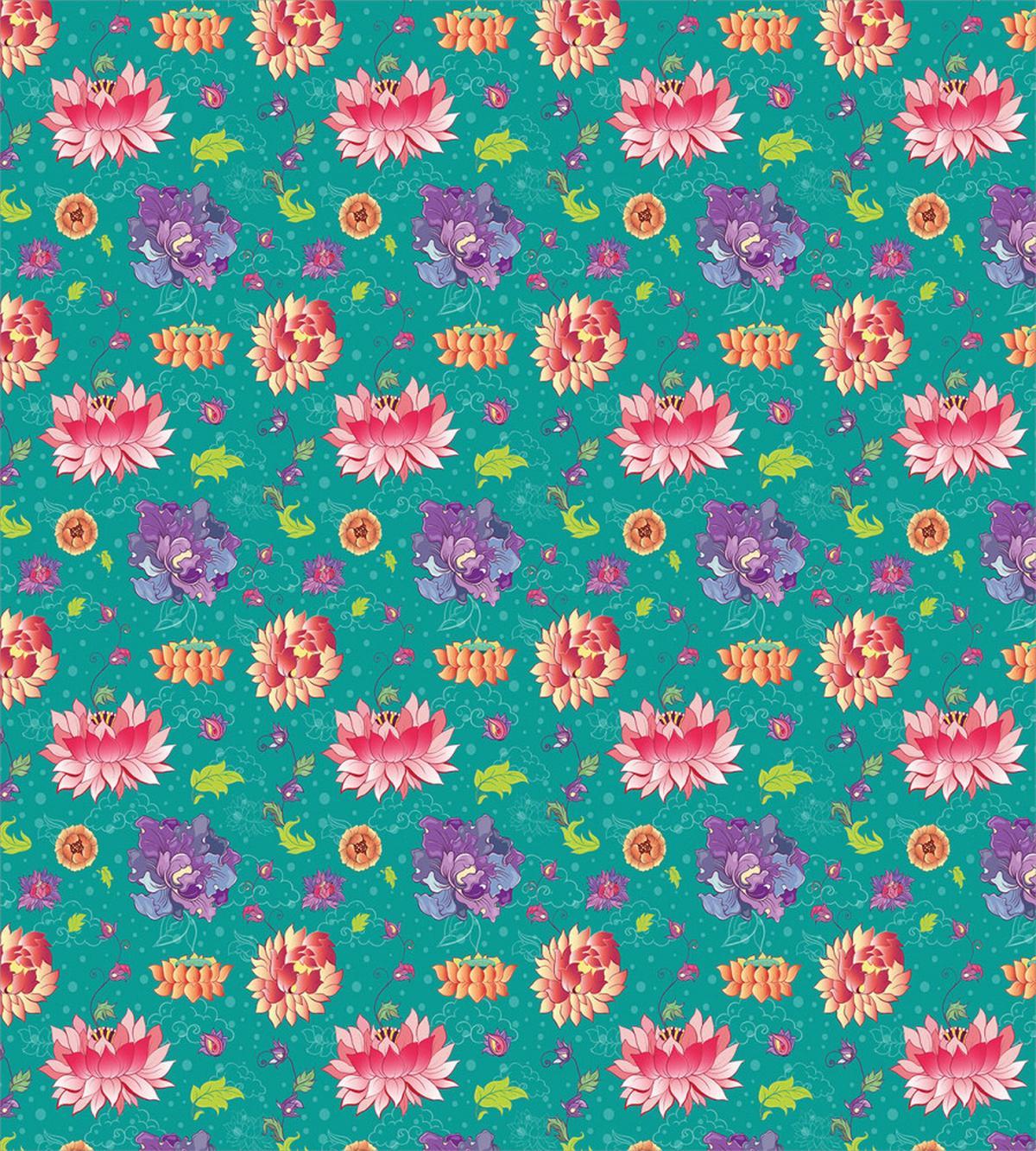 Oriental Garden Art Motifs — Pattern