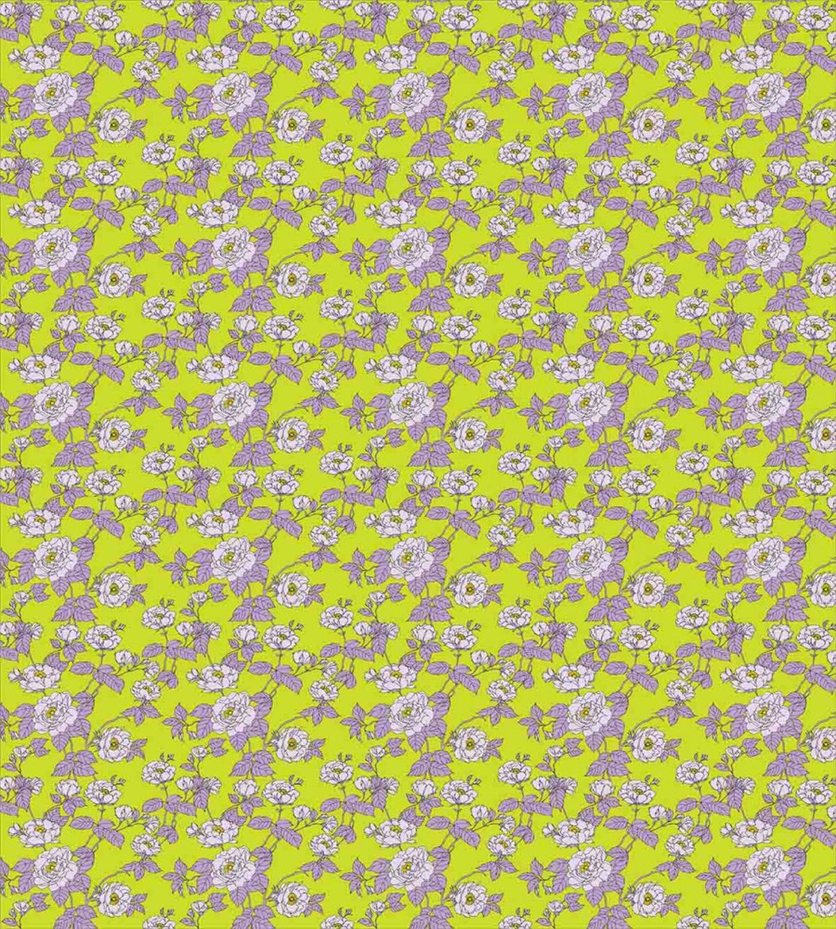 Romantic Garden of Dog Roses — Pattern