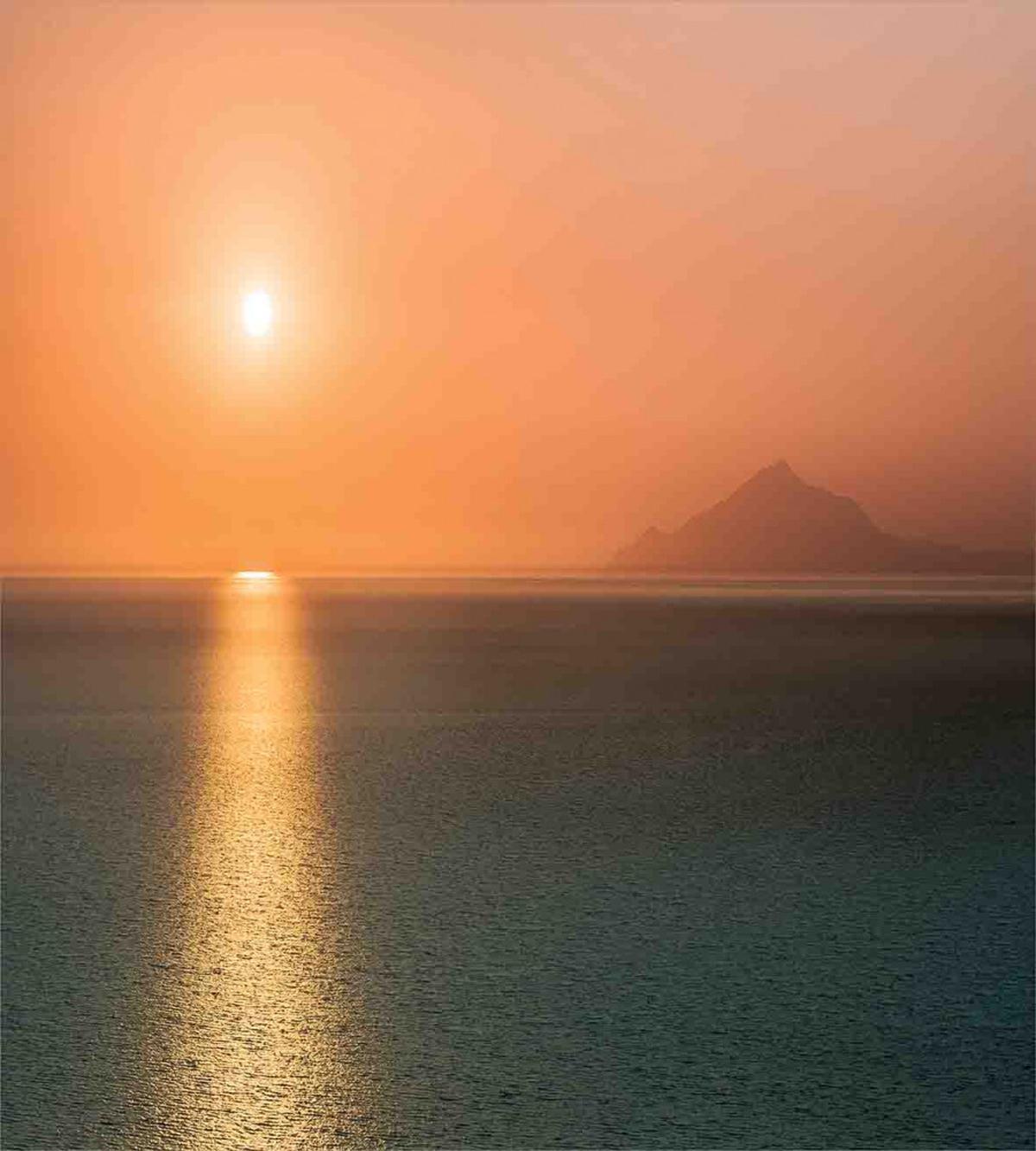 Sunrise over Ocean — Pattern