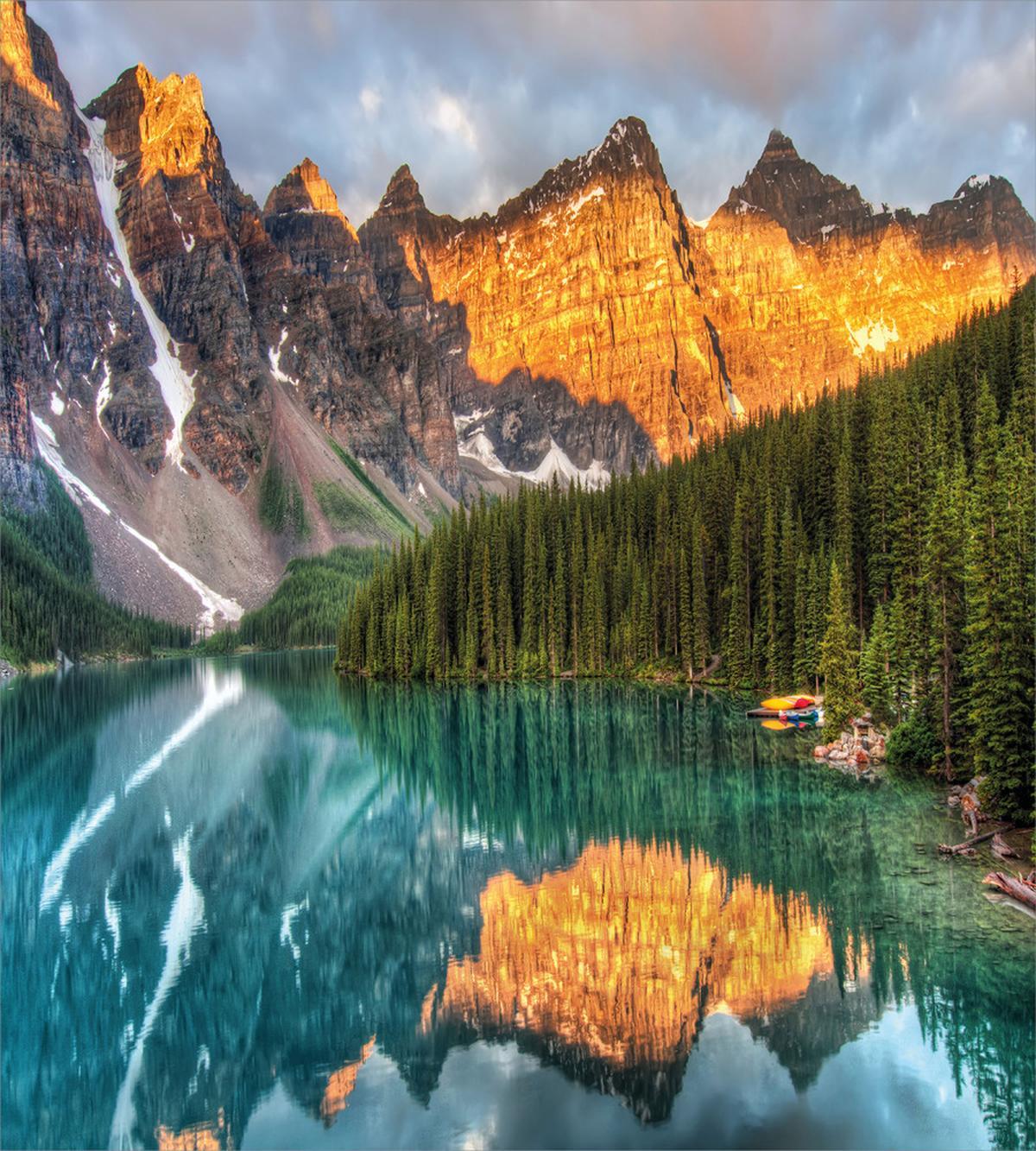 Moraine Lake Canadian — Pattern