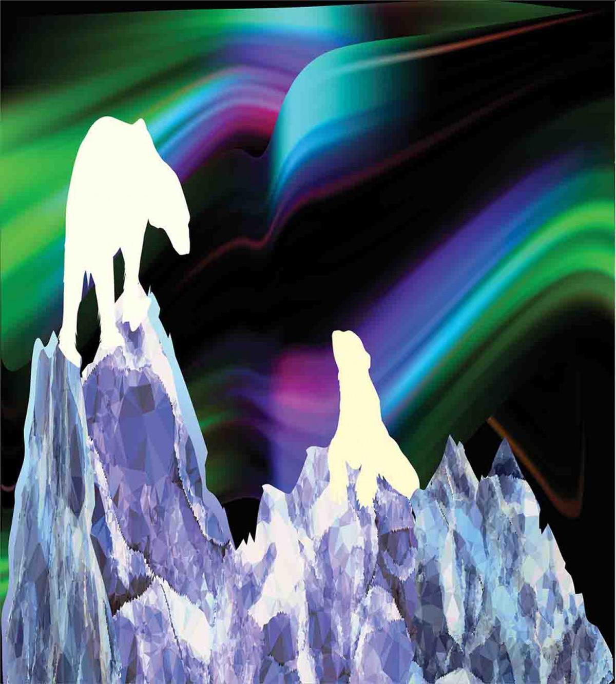 Aurora Borealis Ice — Pattern
