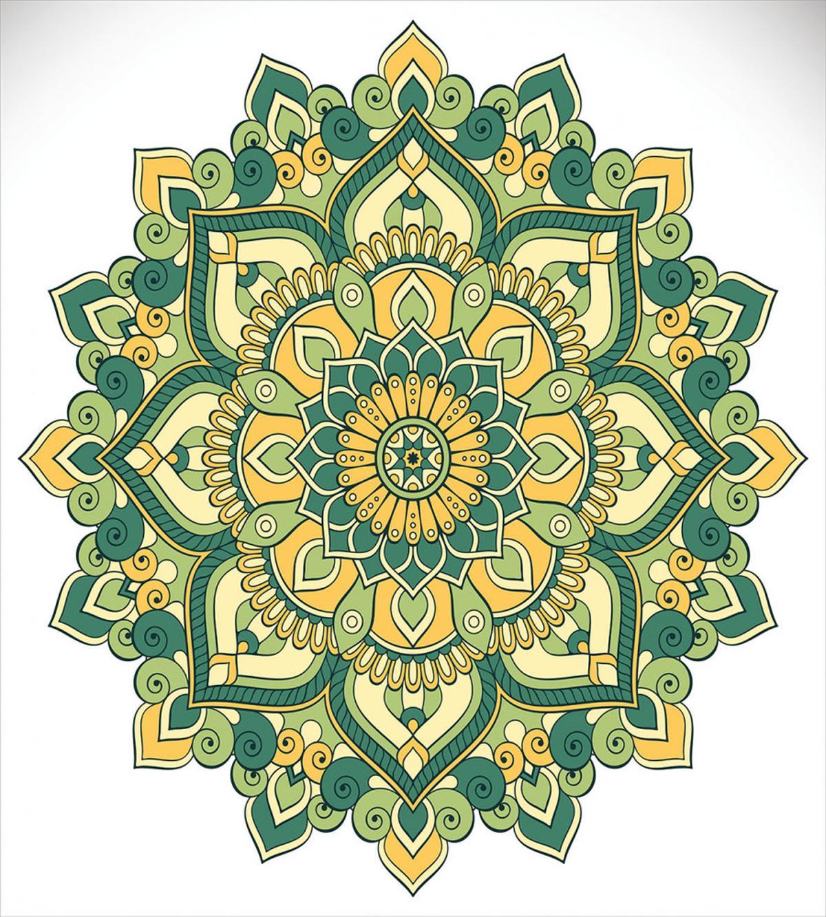 Dahlia Petals — Pattern