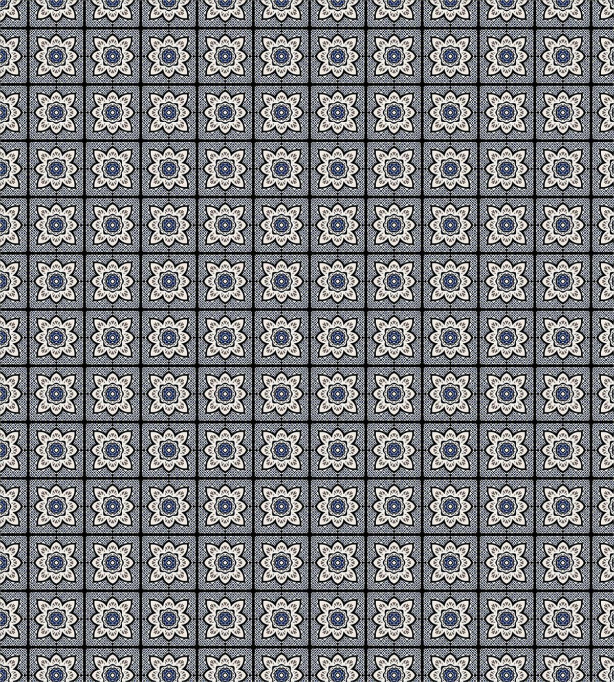 Floral Oriental Damask — Pattern