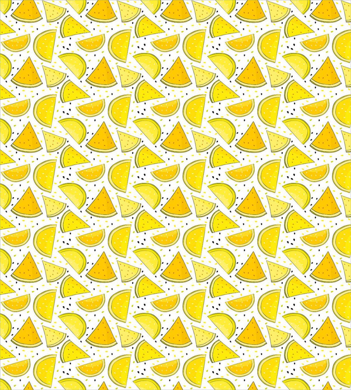 Yellow Color Palette Slices — Pattern