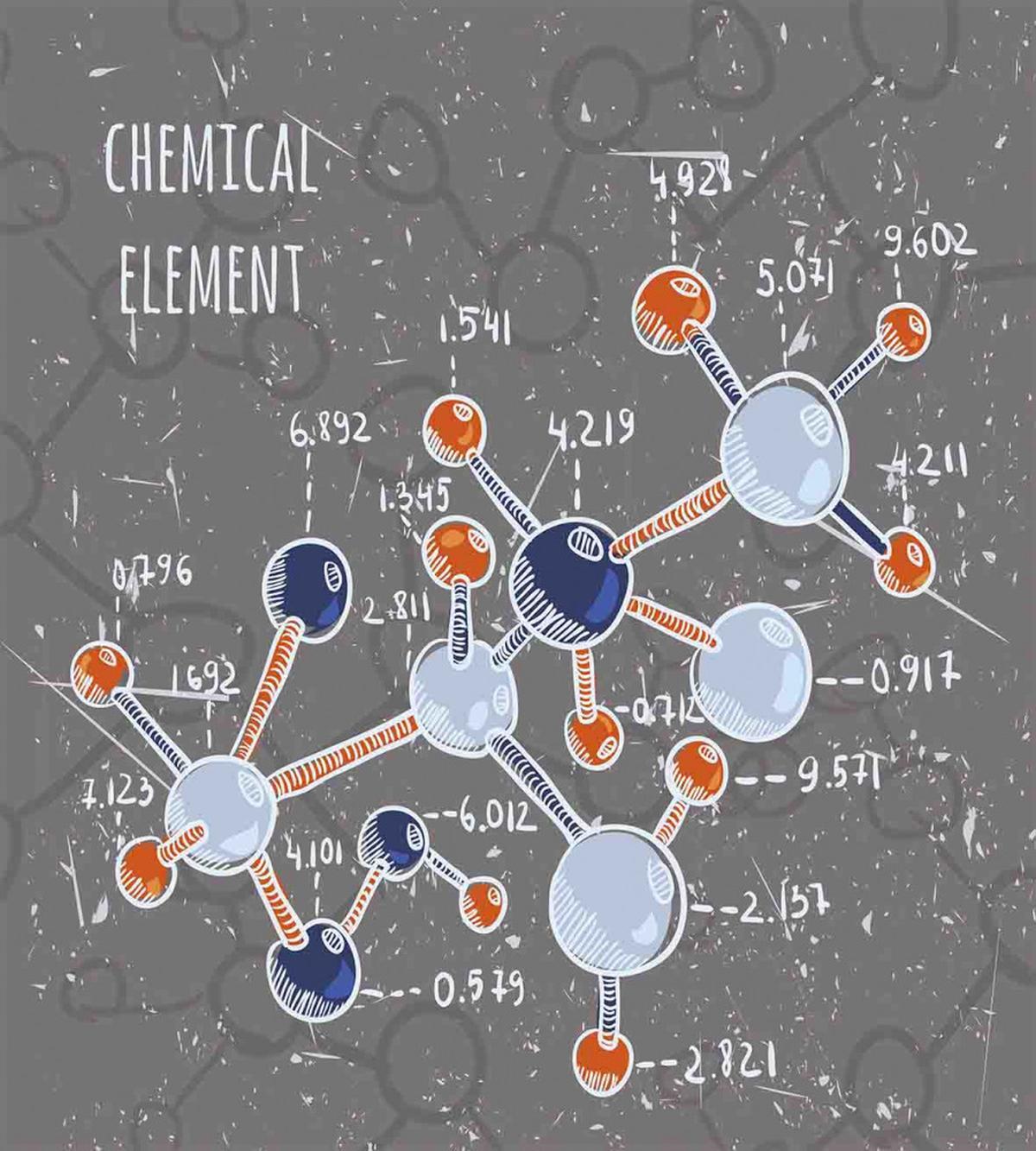 Formula Science Graphic — Pattern