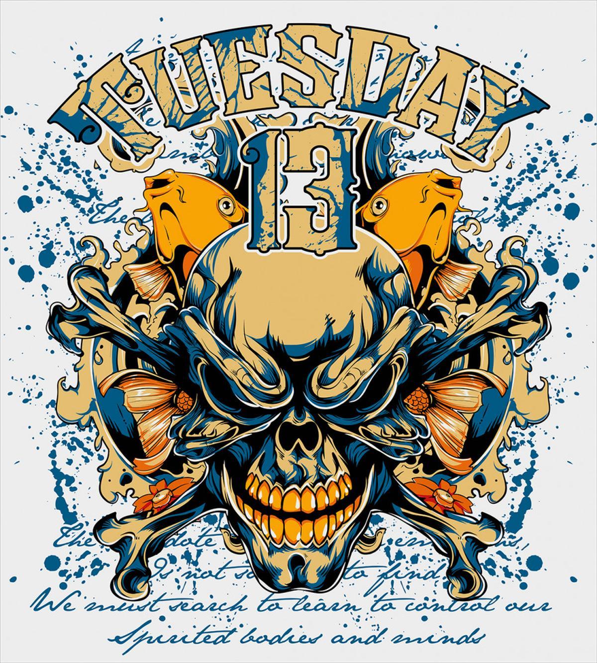 Scary Tuesday Thirtheen — Pattern