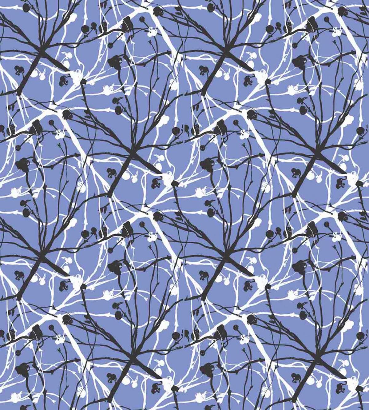 Abstract Deco Branches Ornate — Pattern