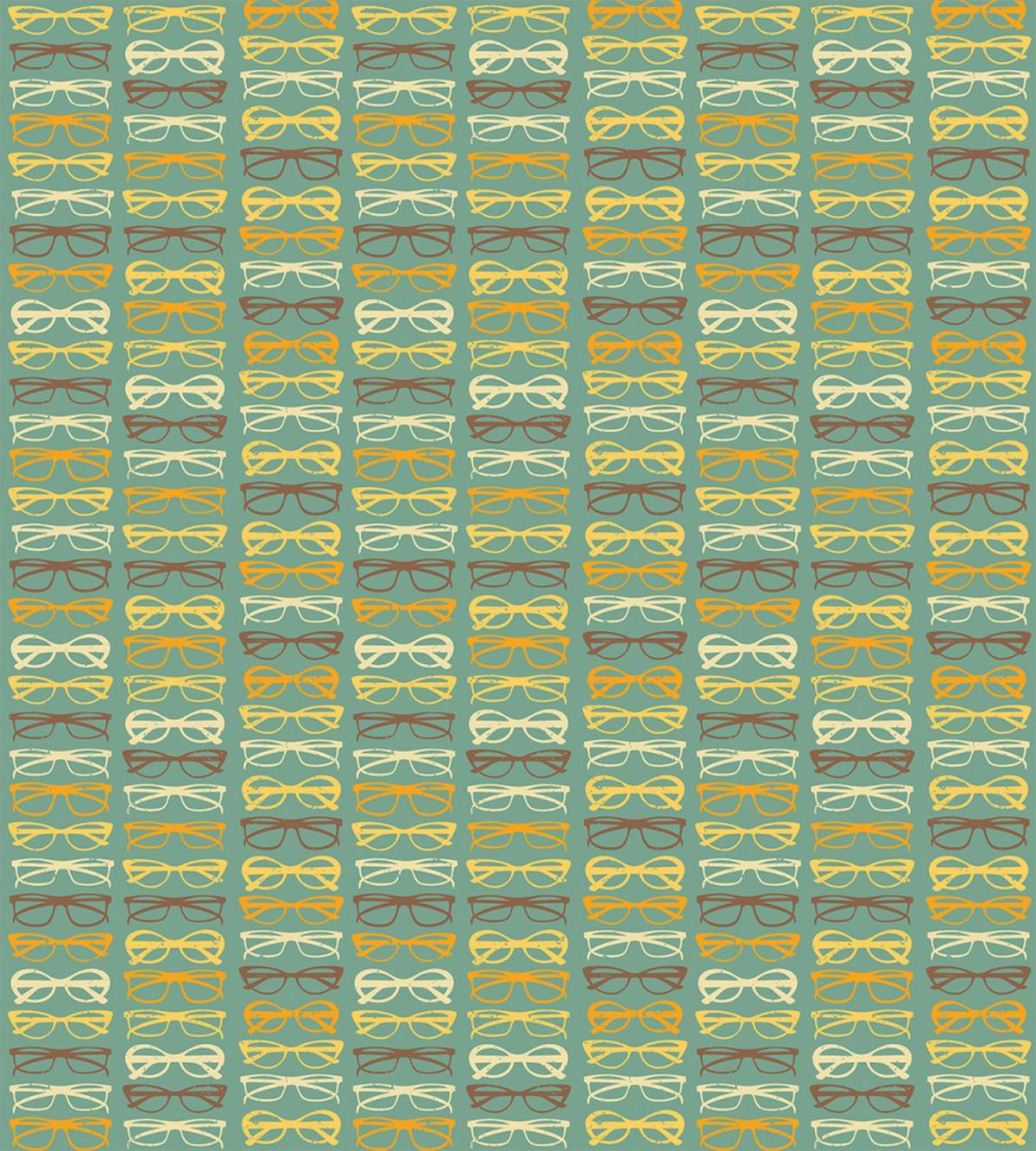 Retro Grunge Sunglasses — Pattern
