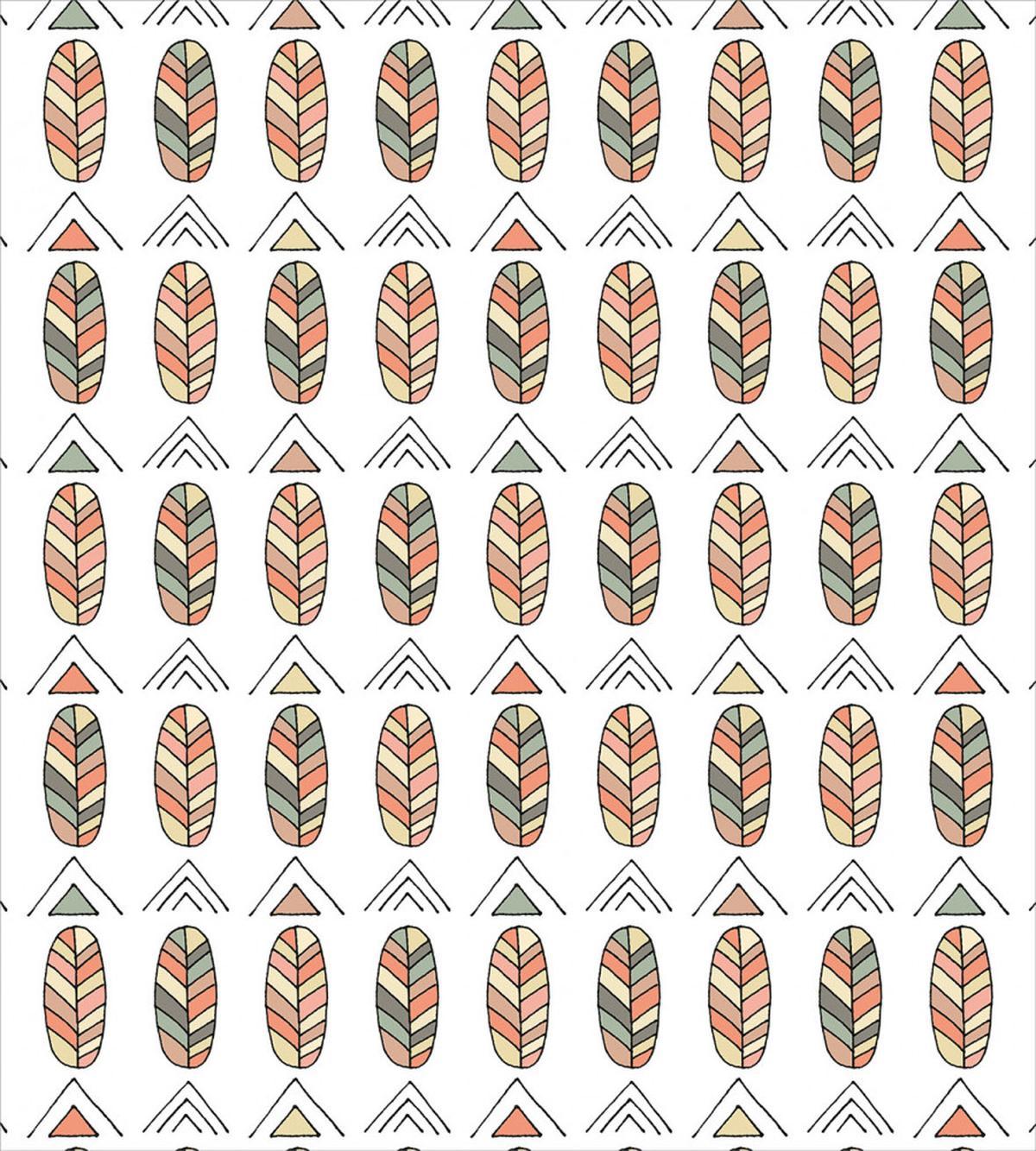 Basic Hand Drawn Leaves Art — Pattern