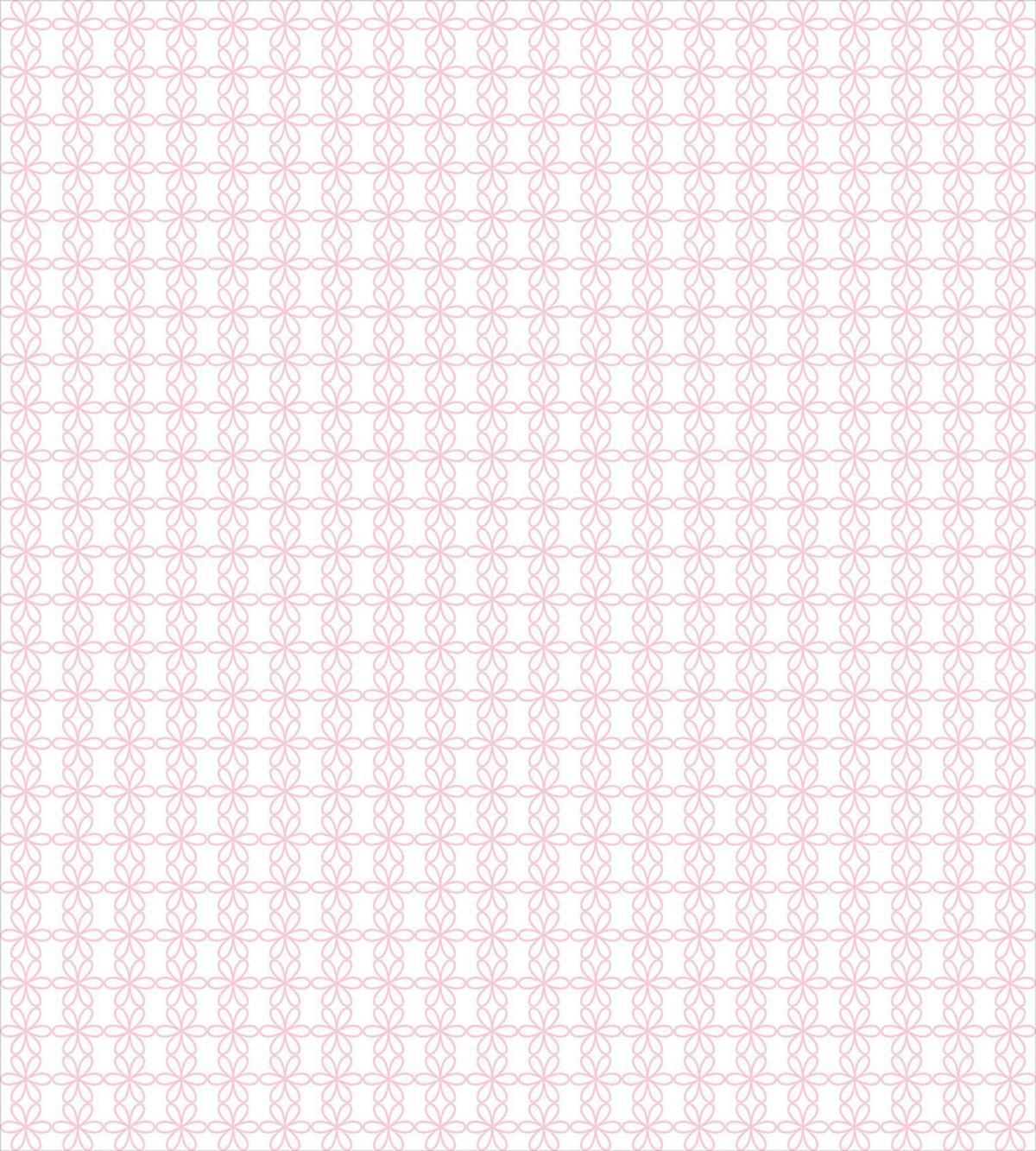 Contiguous Flowers Lines — Pattern