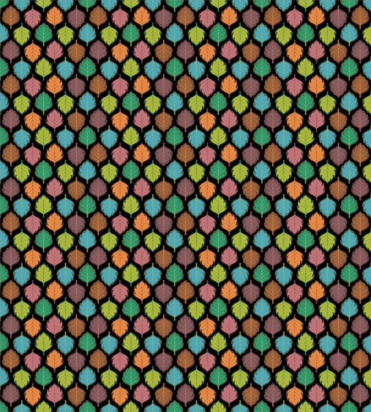 Colorful Leaf Designs — Pattern
