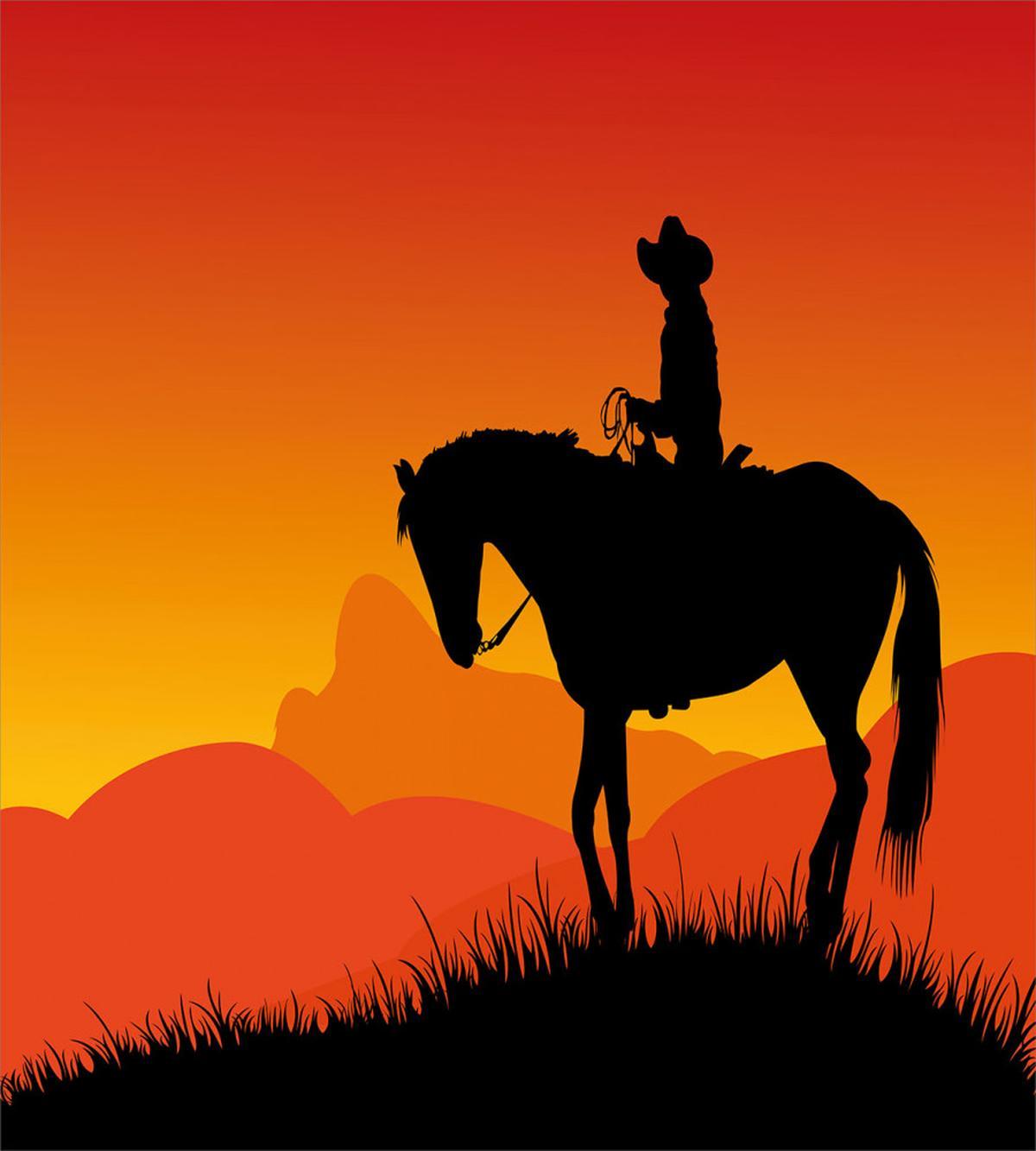 Lonely Cowboy Horseback — Pattern