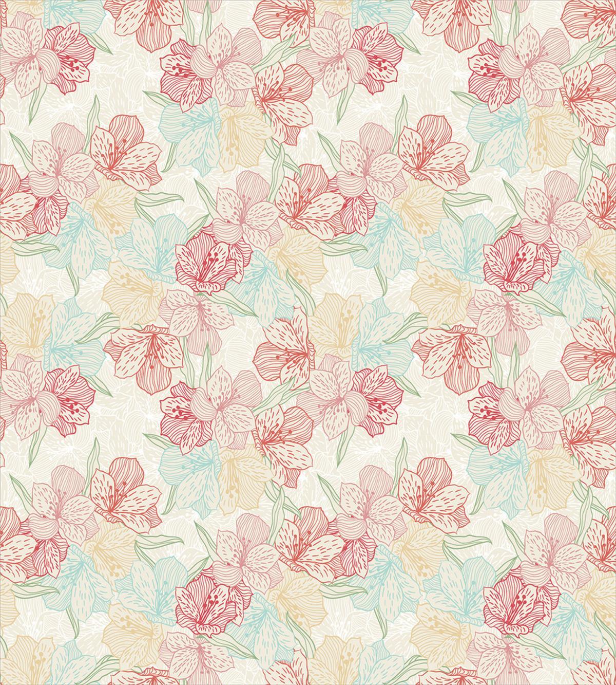 Orchid in Soft Colors — Pattern