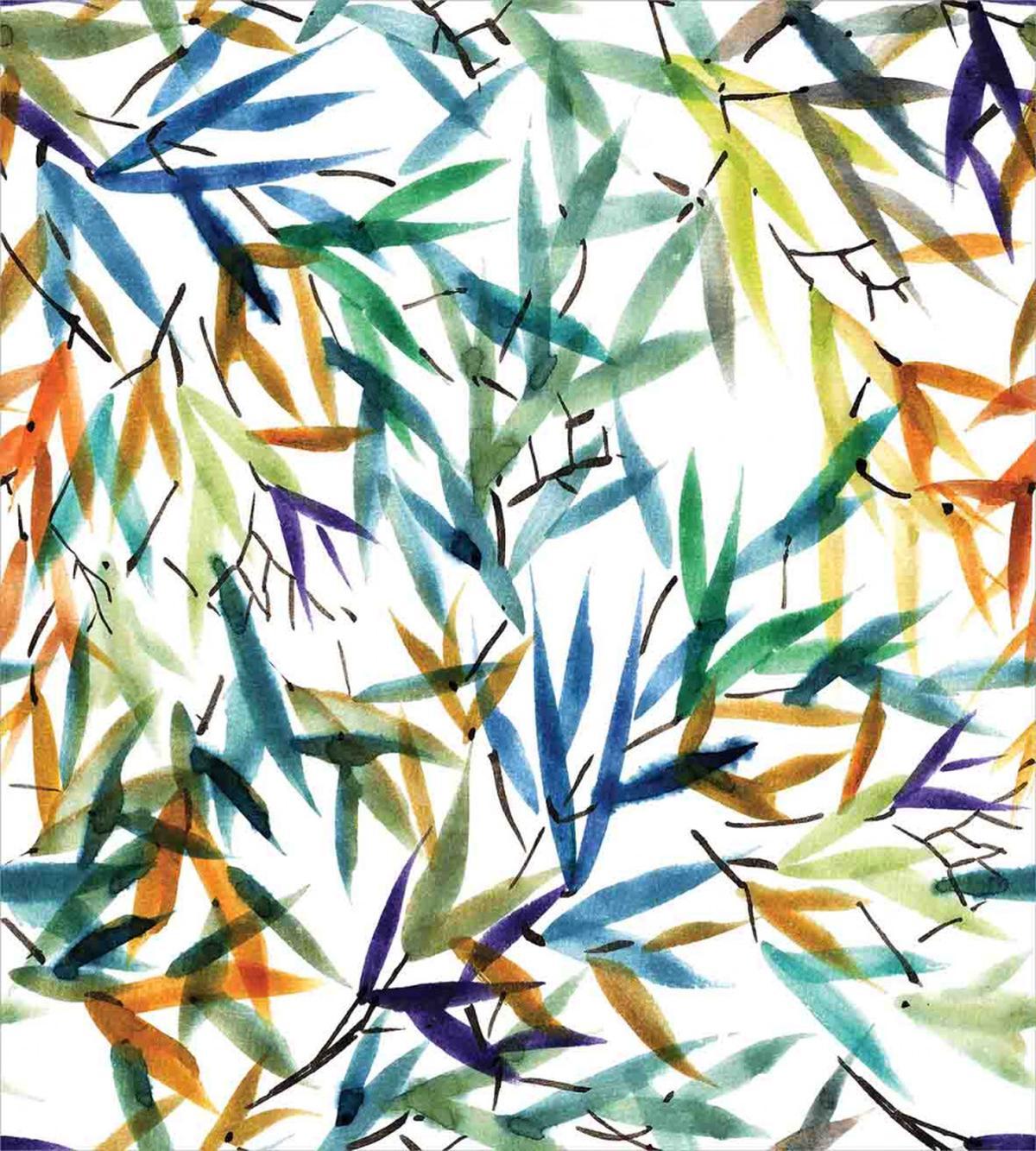 Bamboo Leaves Asian — Pattern