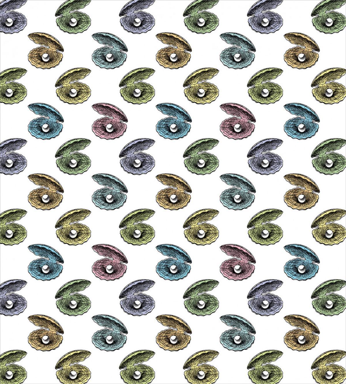 Hand Drawn Seashells — Pattern