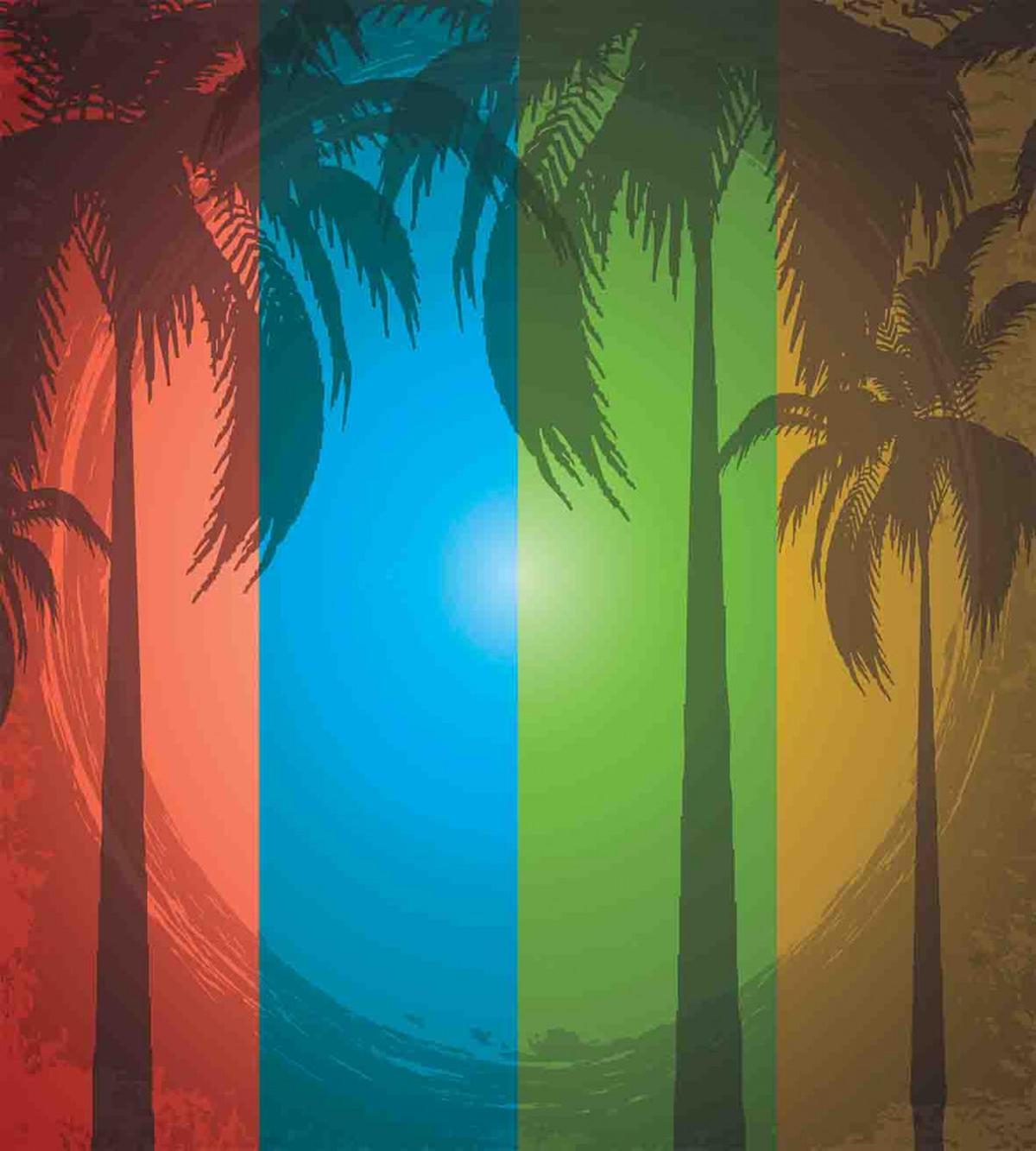 Palm Trees Bohemian — Pattern