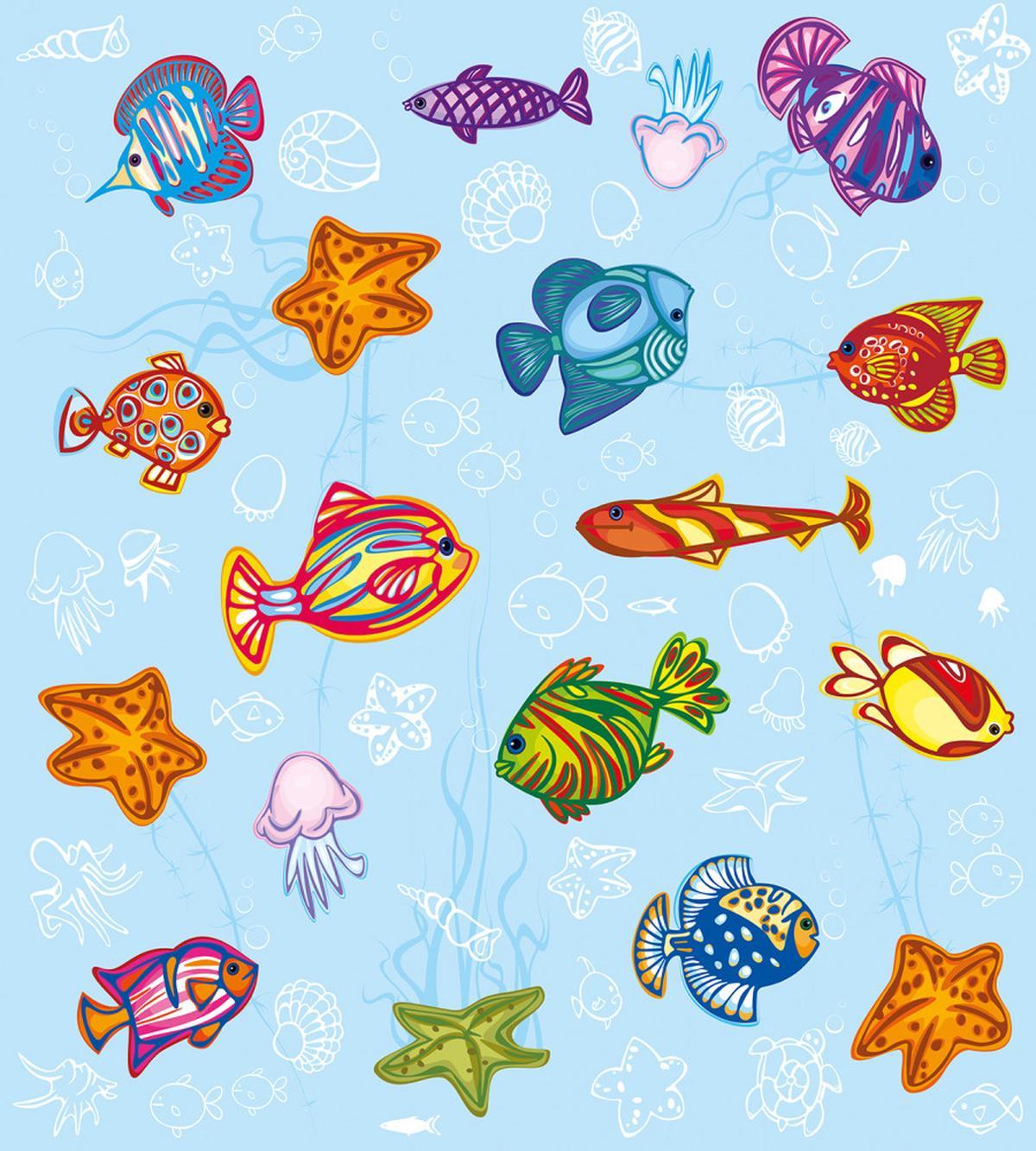 Navy Nautical Life Sea — Pattern