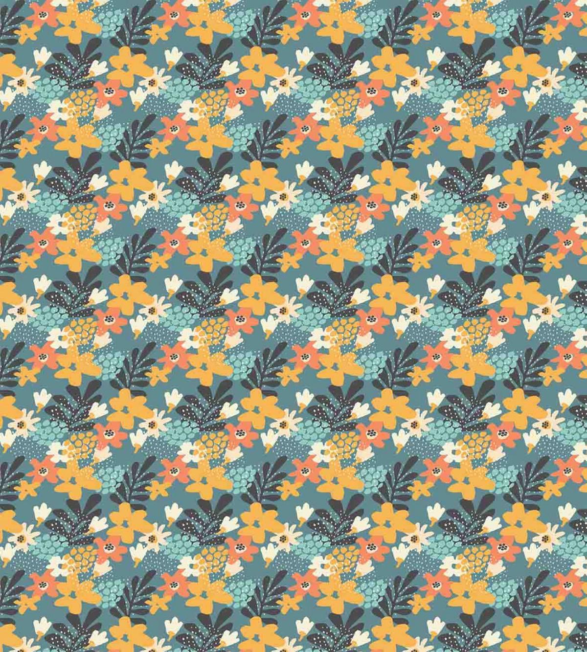 Abstract Garden Doodle — Pattern