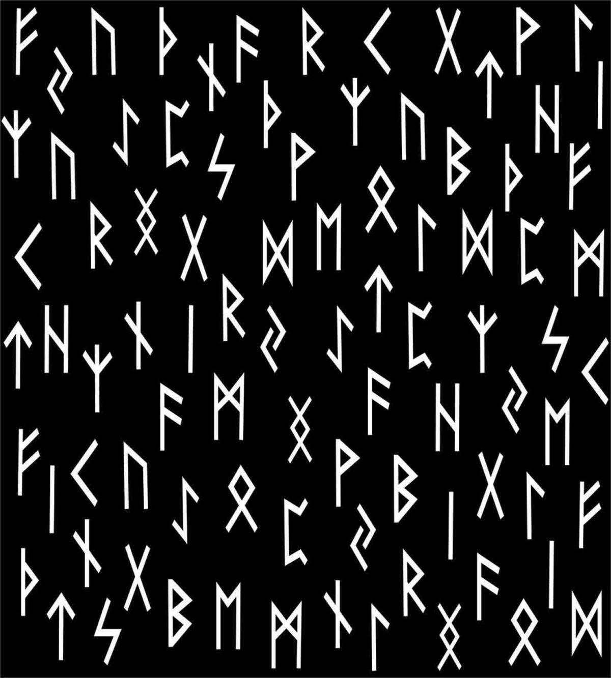 Elder Futhark Symbols — Pattern