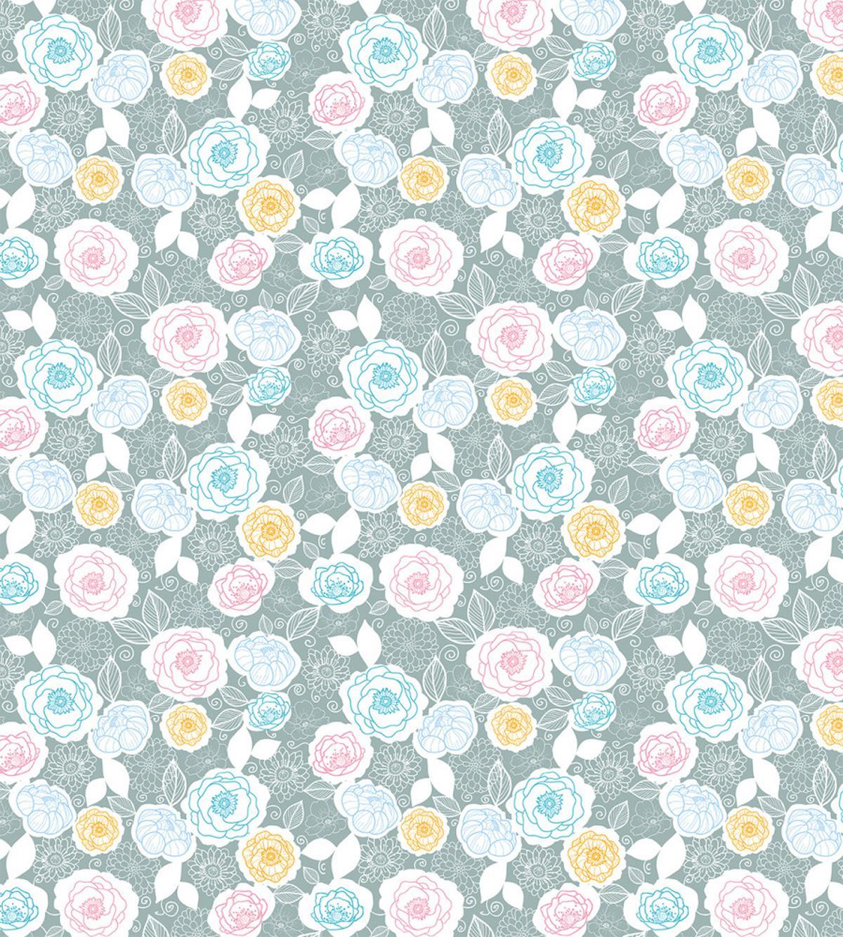Ornate Spring Yard Theme — Pattern