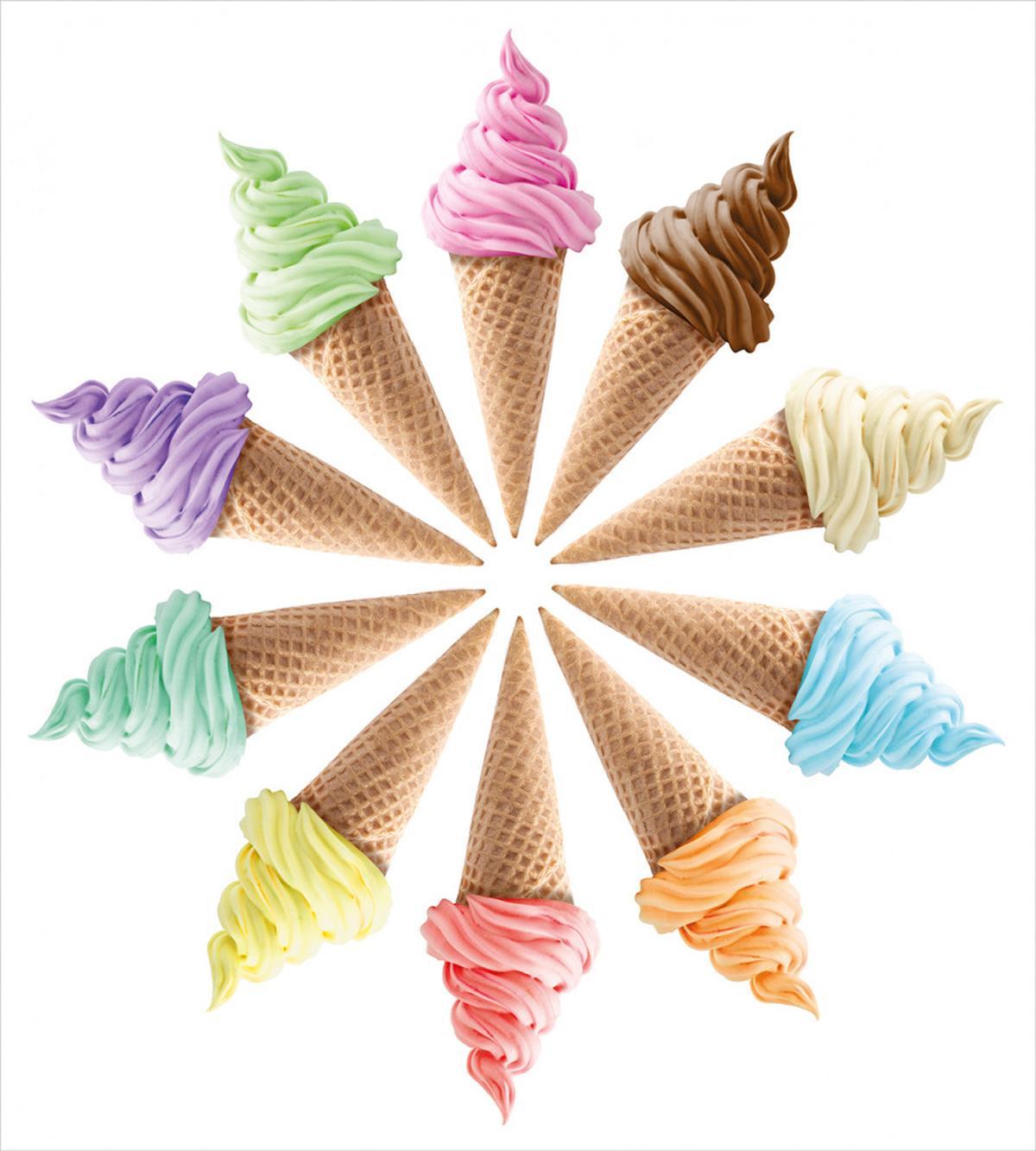 Ice Cream Row — Pattern