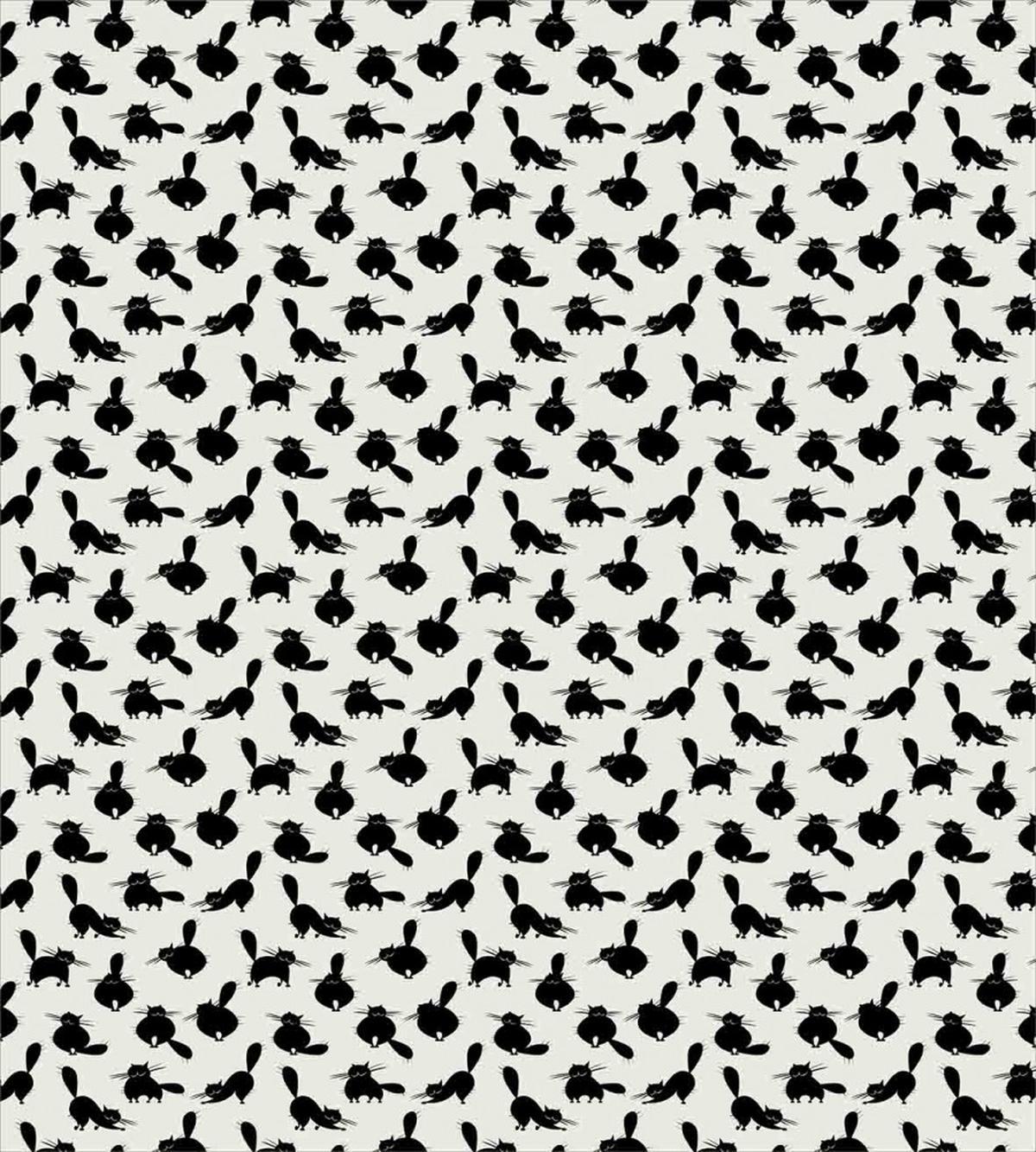 Funny House Pet Silhouettes — Pattern