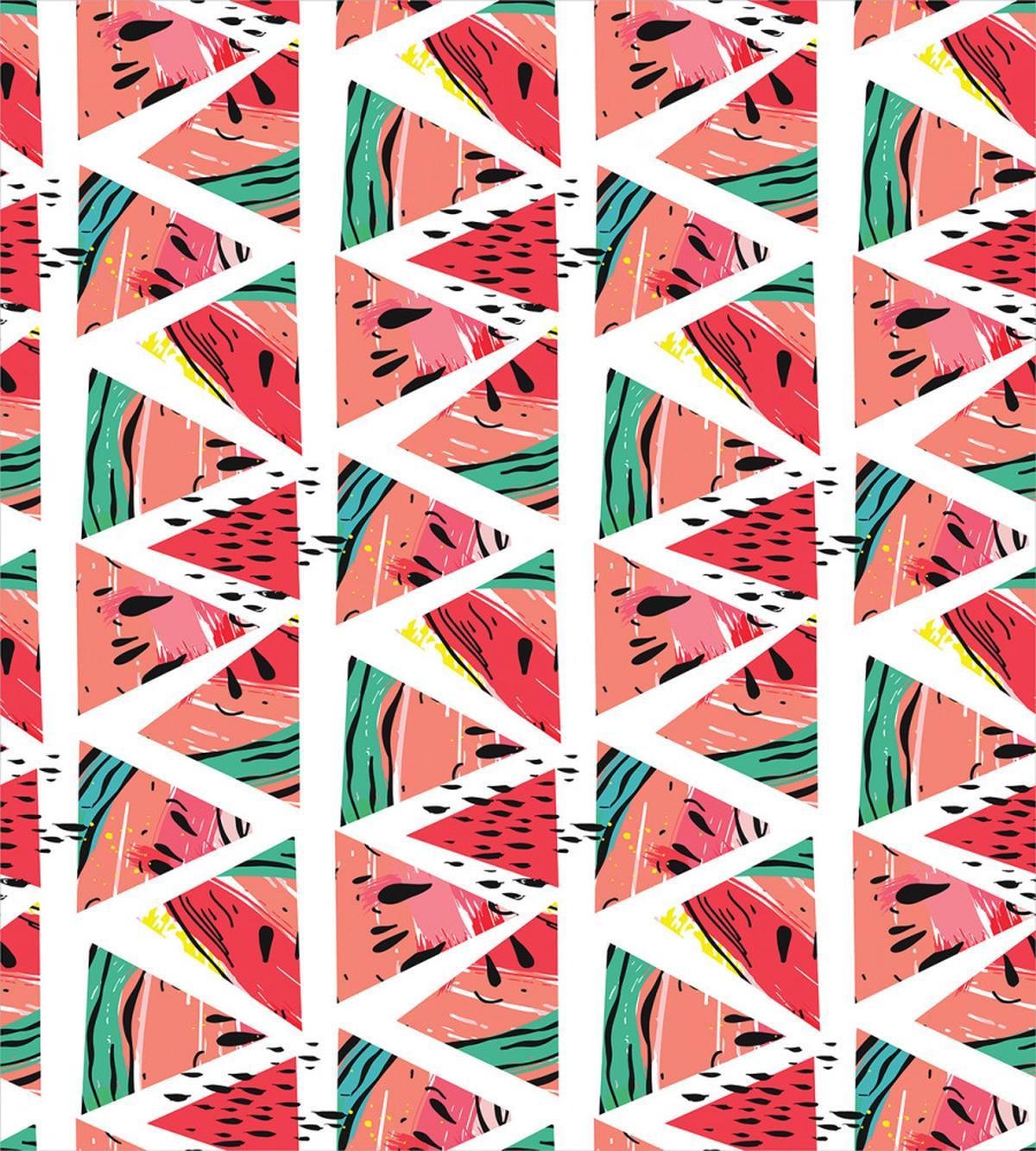Abstract Watermelon — Pattern